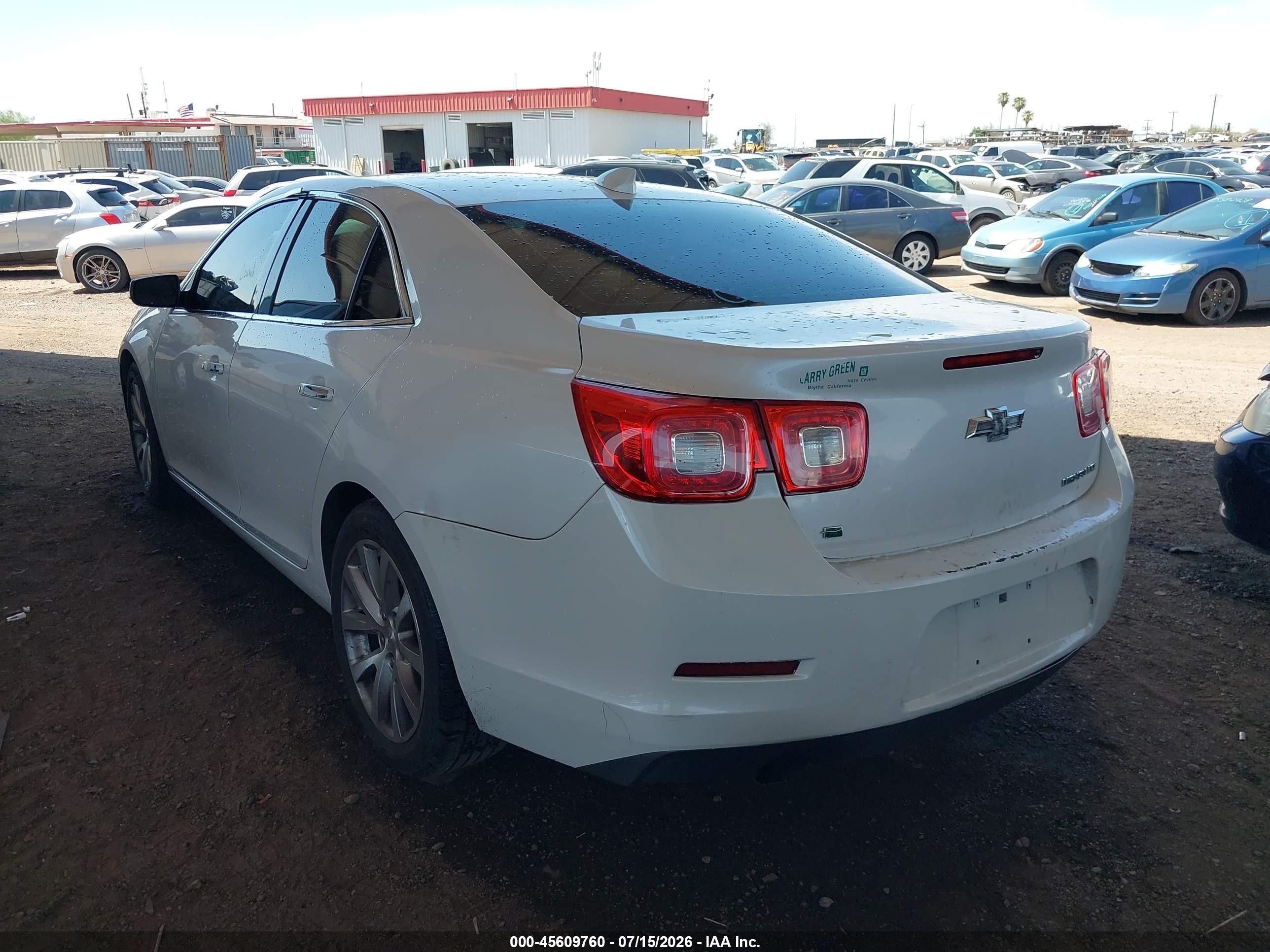 2015 Chevrolet Malibu 1lz White vin: 1G11F5SL7FF279064
