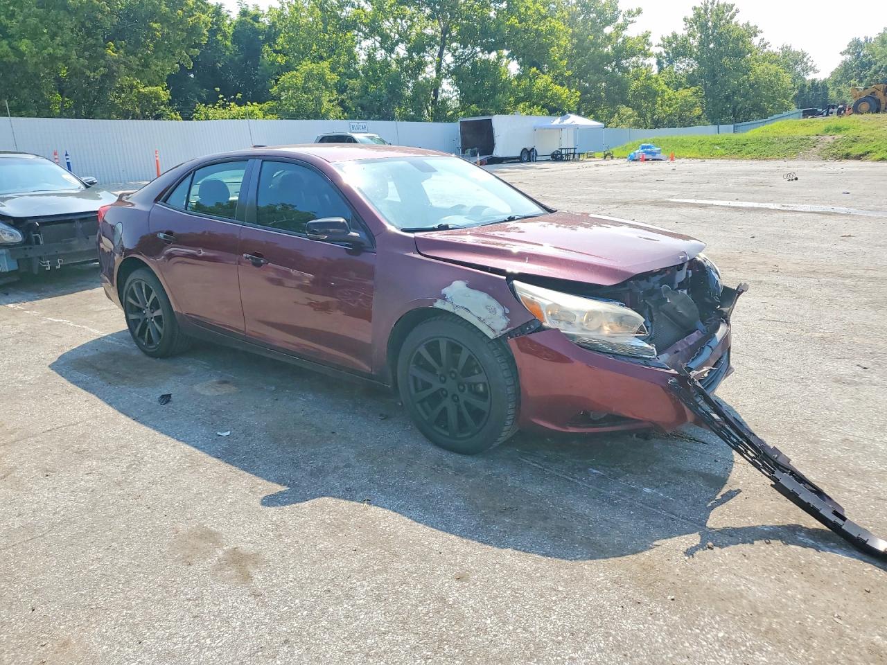 2015 Chevrolet Malibu Ltz Burgundy vin: 1G11F5SL7FF326108