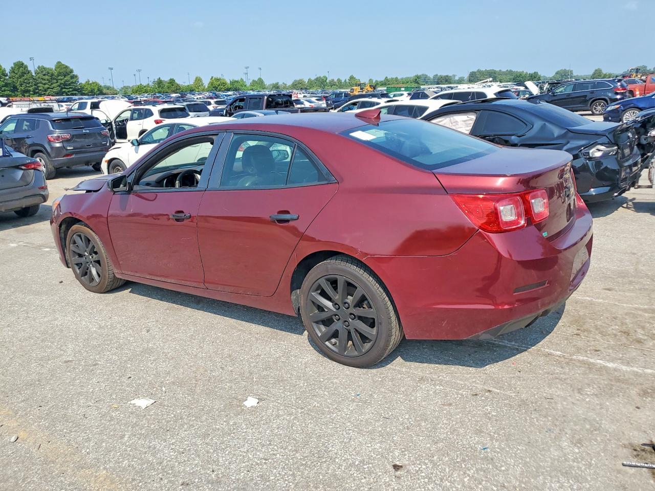 2015 Chevrolet Malibu Ltz Burgundy vin: 1G11F5SL7FF326108