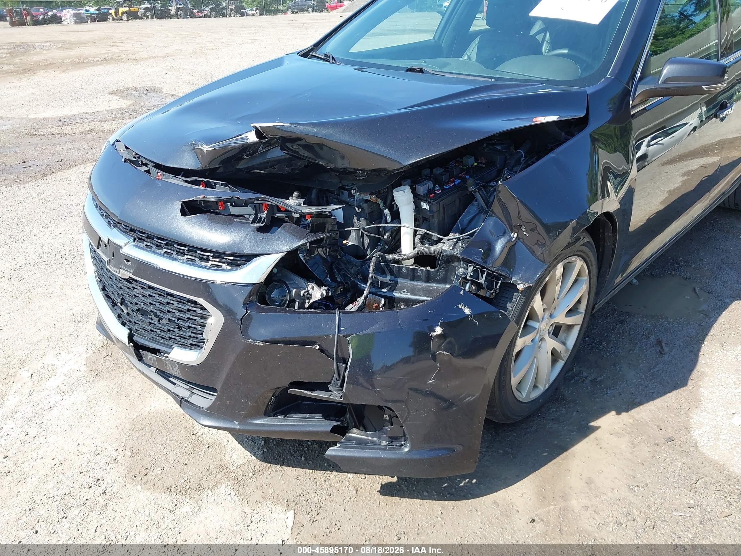 2015 Chevrolet Malibu 1lz Black vin: 1G11F5SL7FF338968