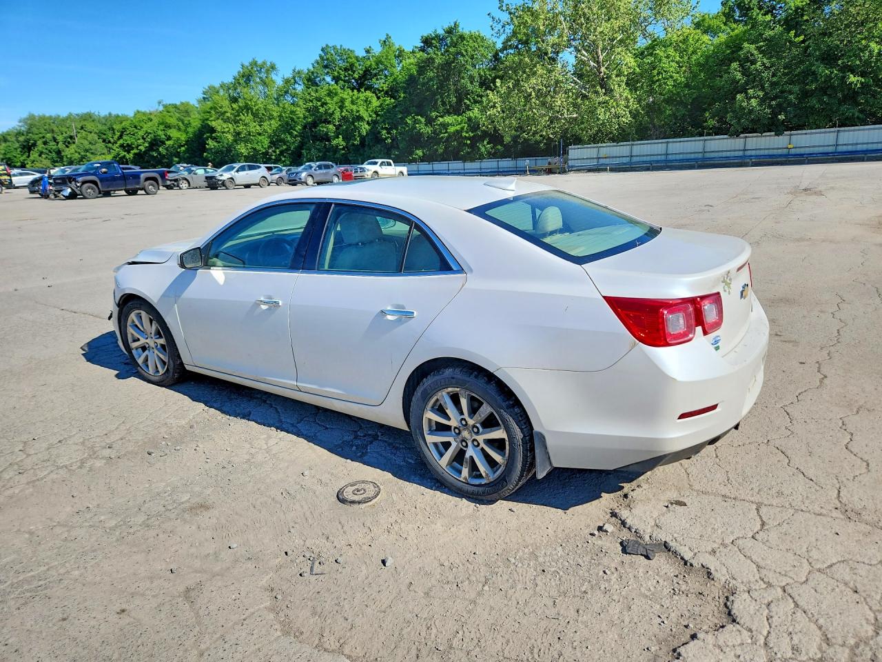 2015 Chevrolet Malibu Ltz Белый vin: 1G11F5SL7FF347881
