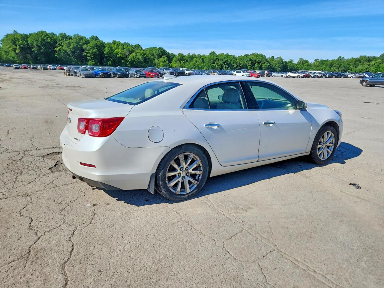 2015 Chevrolet Malibu Ltz Белый vin: 1G11F5SL7FF347881