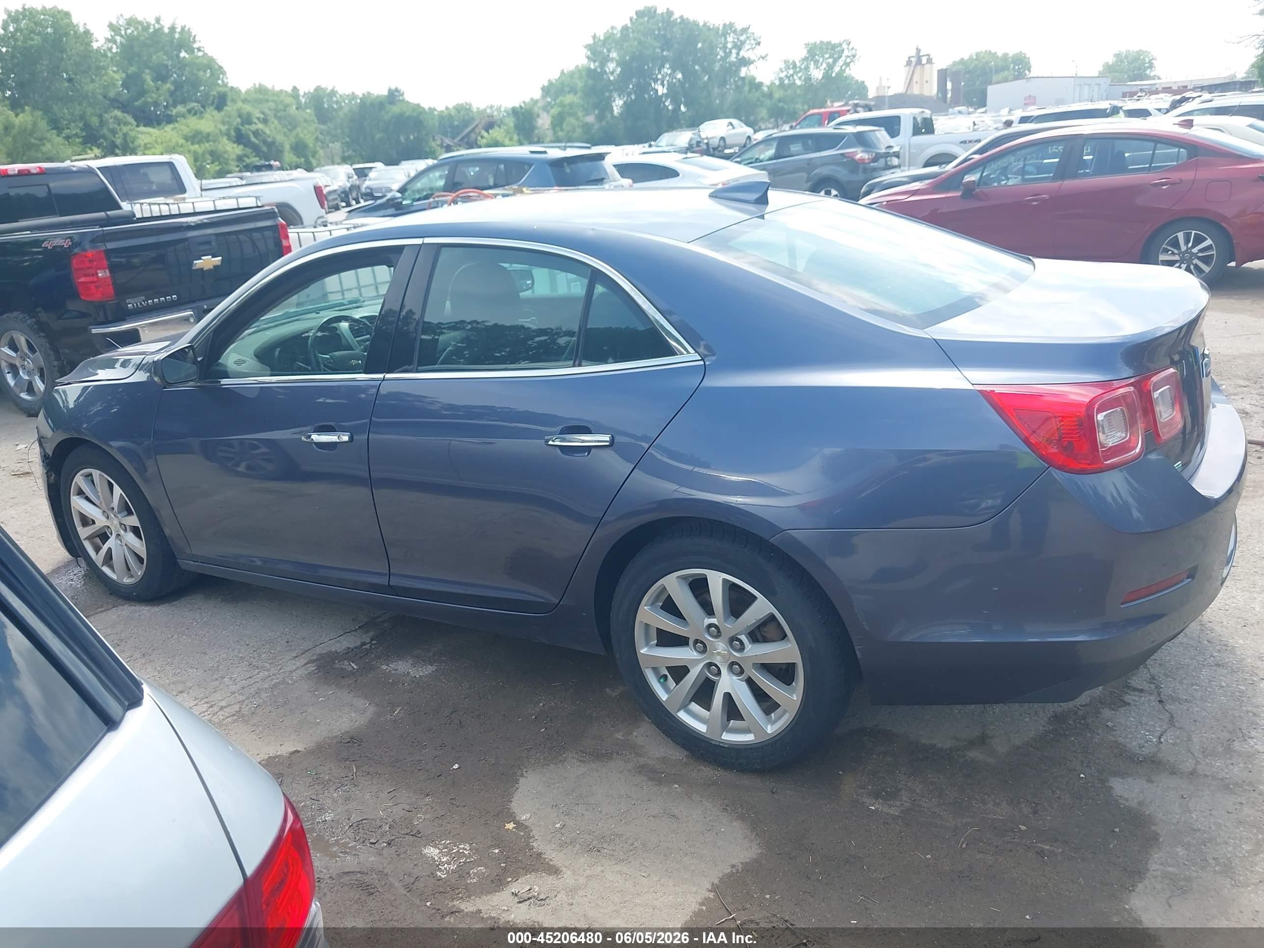 2015 Chevrolet Malibu 1lz Синий vin: 1G11F5SL9FF203037