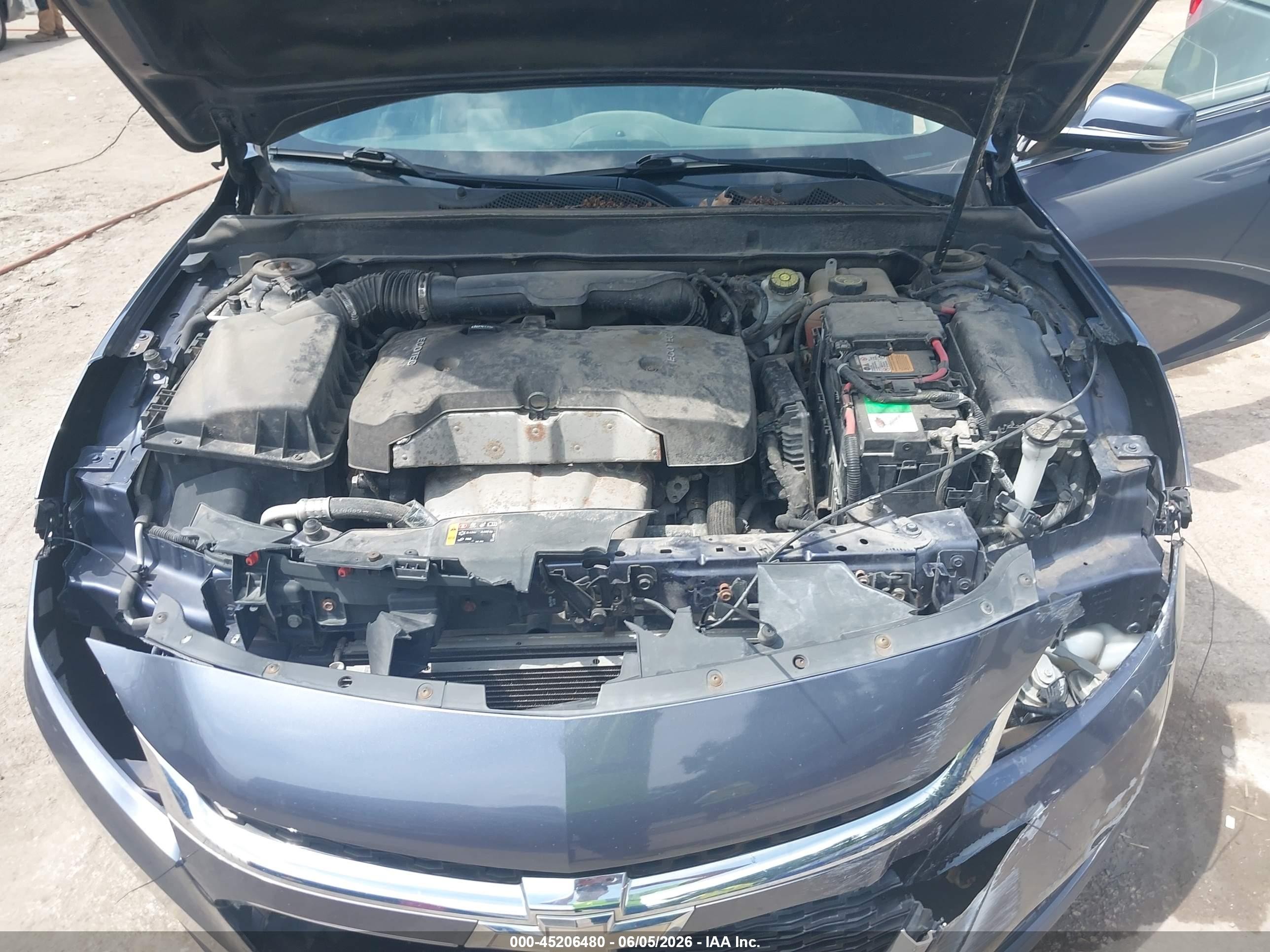 2015 Chevrolet Malibu 1lz Синий vin: 1G11F5SL9FF203037
