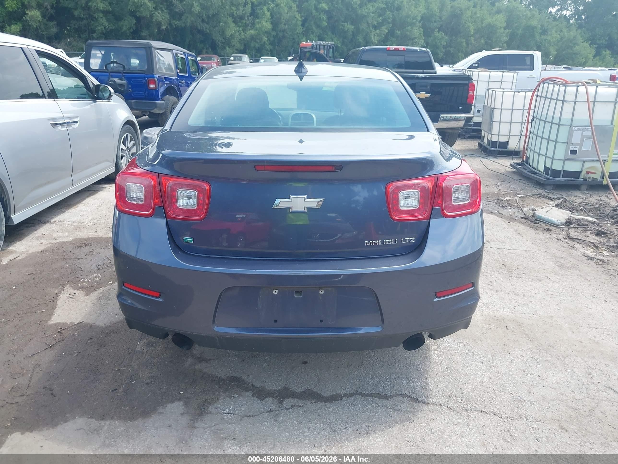 2015 Chevrolet Malibu 1lz Синий vin: 1G11F5SL9FF203037
