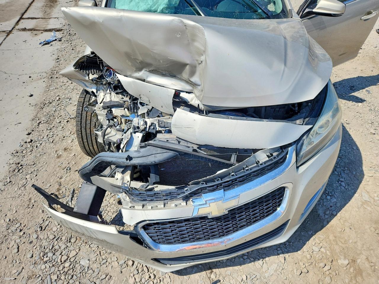 2015 Chevrolet Malibu Ltz Silver vin: 1G11F5SLXFF144578