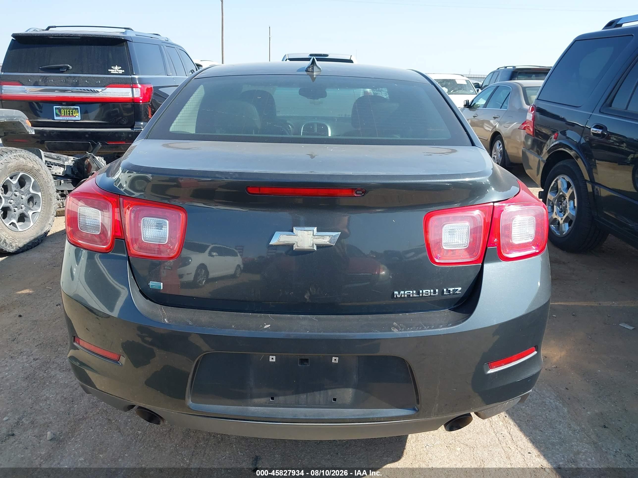 2015 Chevrolet Malibu 1lz Gray vin: 1G11F5SLXFF144712