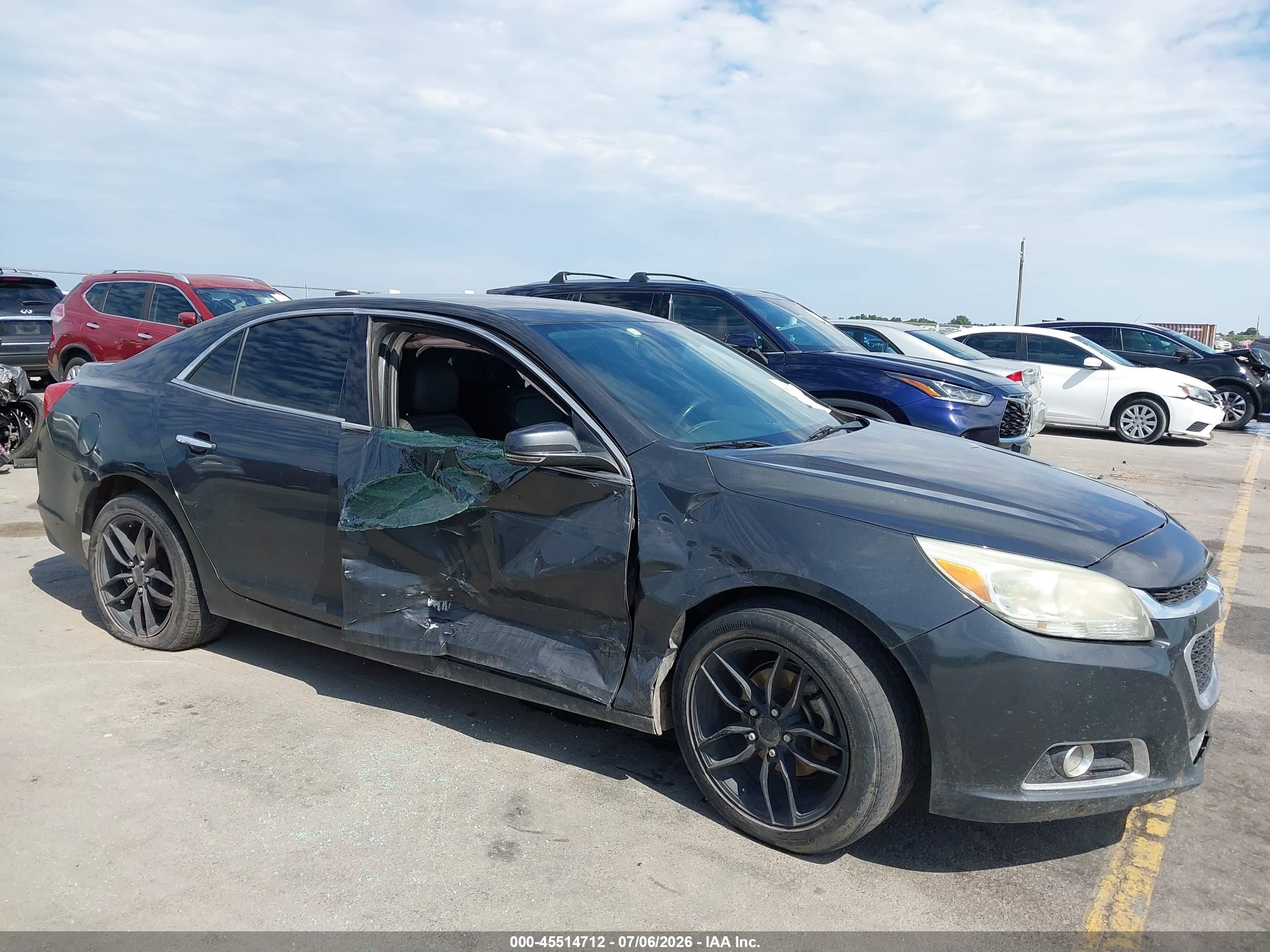 2015 Chevrolet Malibu 1lz Gray vin: 1G11F5SLXFF169884