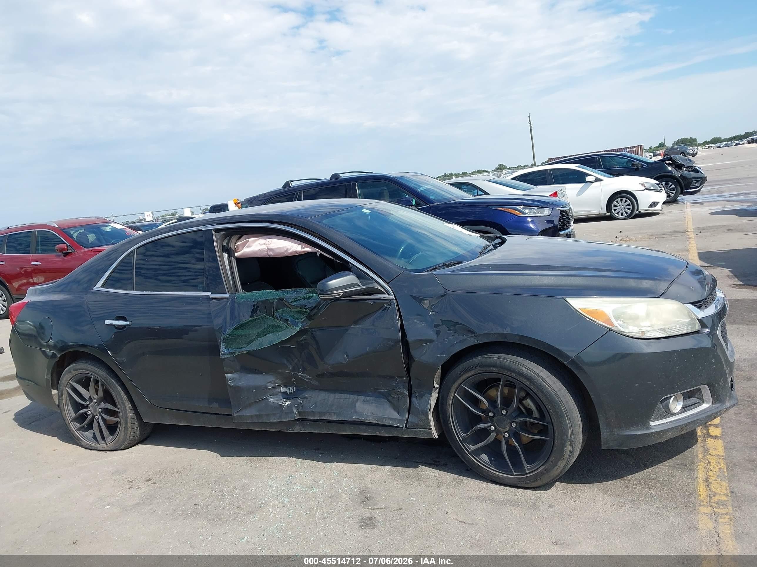 2015 Chevrolet Malibu 1lz Gray vin: 1G11F5SLXFF169884