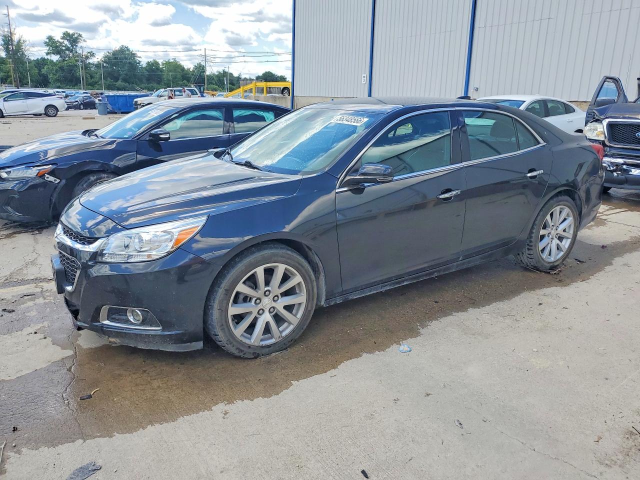 2015 Chevrolet Malibu Ltz Black vin: 1G11F5SLXFF266910