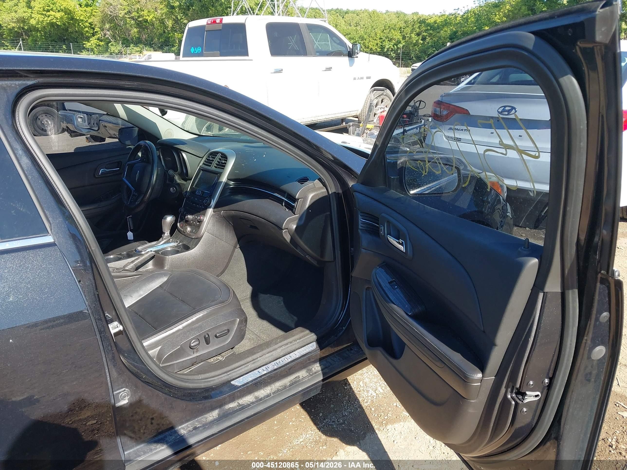 2015 Chevrolet Malibu 1lz Black vin: 1G11F5SLXFF313417