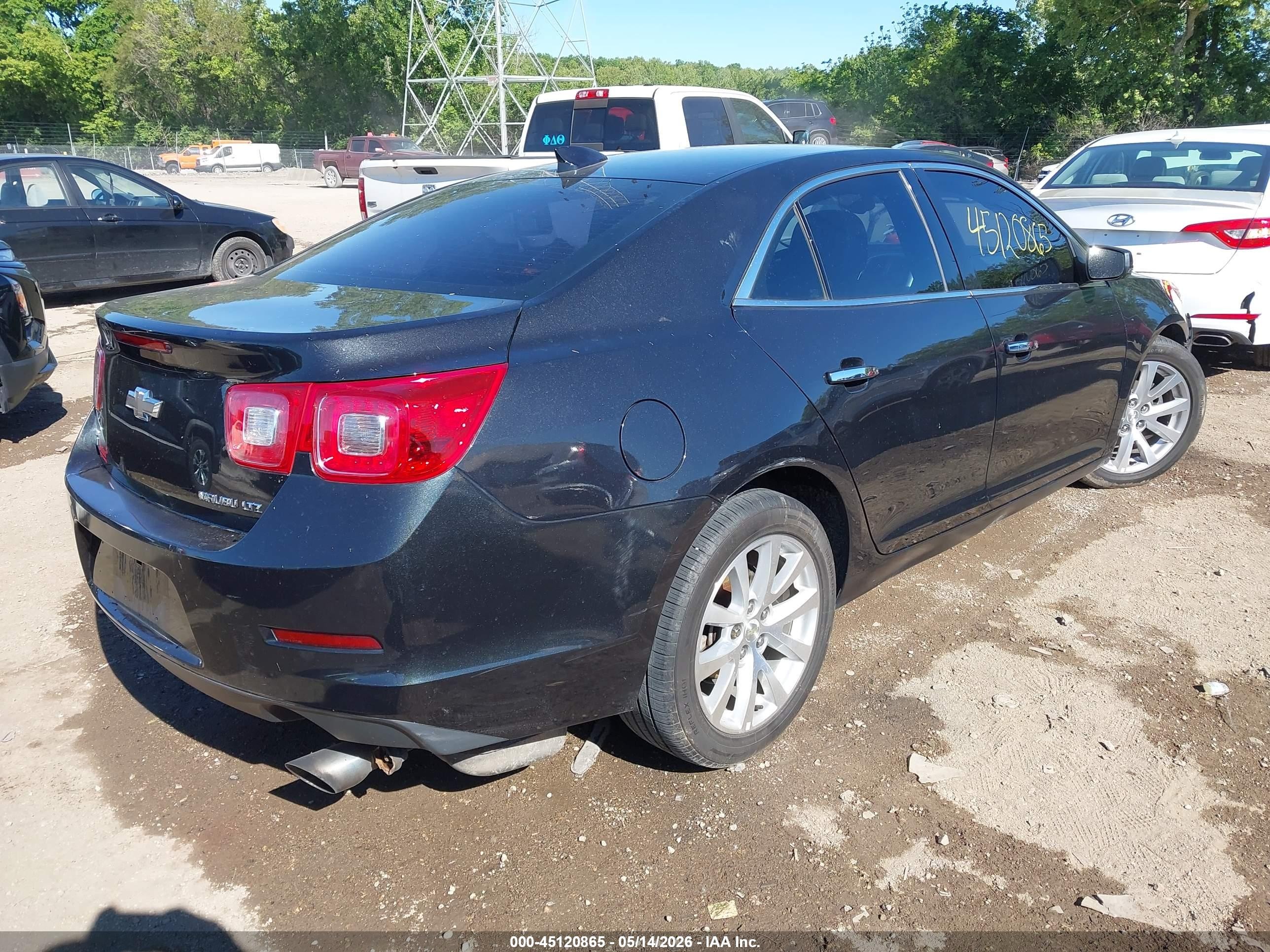 2015 Chevrolet Malibu 1lz Black vin: 1G11F5SLXFF313417