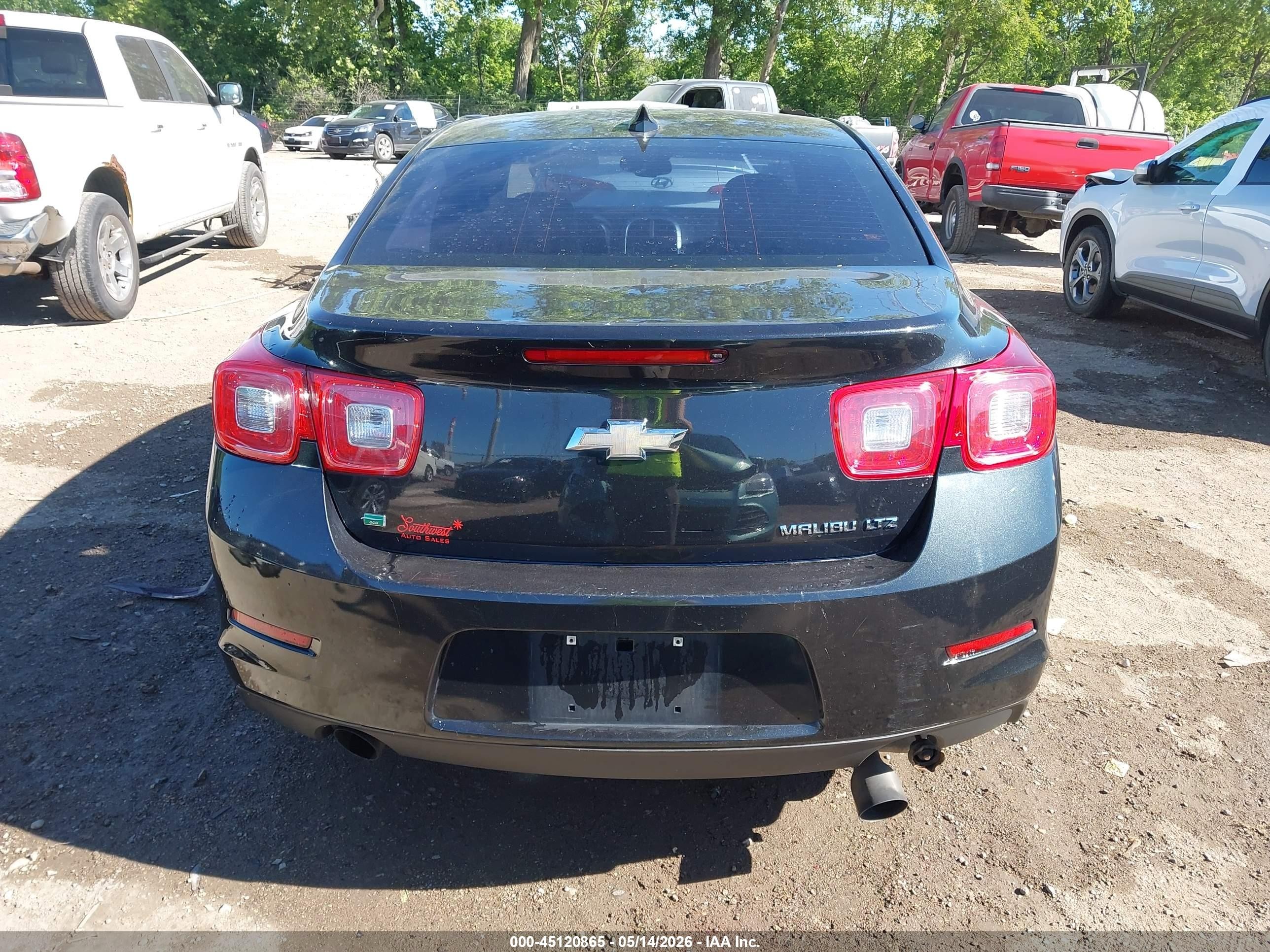 2015 Chevrolet Malibu 1lz Black vin: 1G11F5SLXFF313417