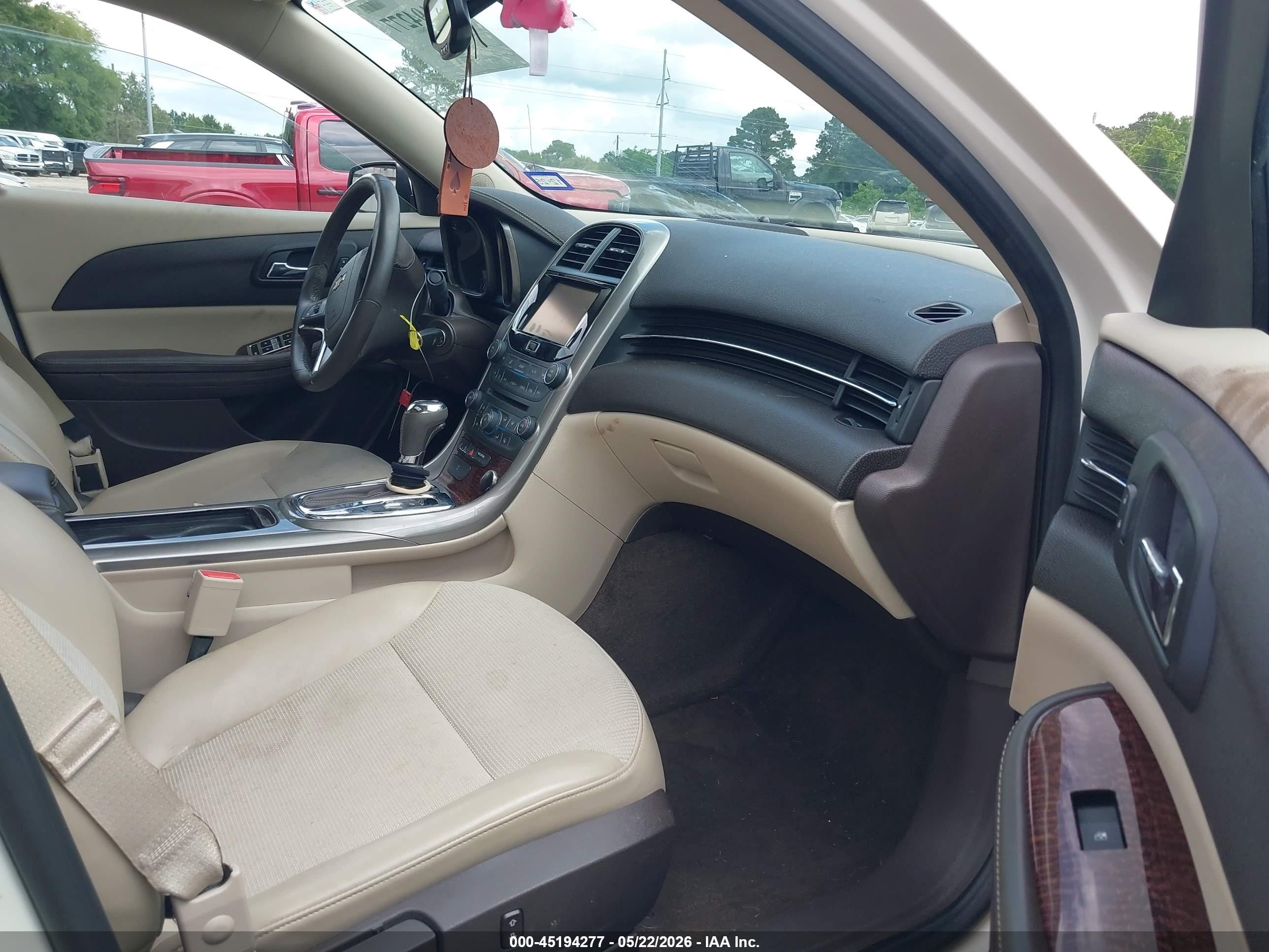 2013 Chevrolet Malibu Eco Premium Audio White vin: 1G11F5SR1DF162064