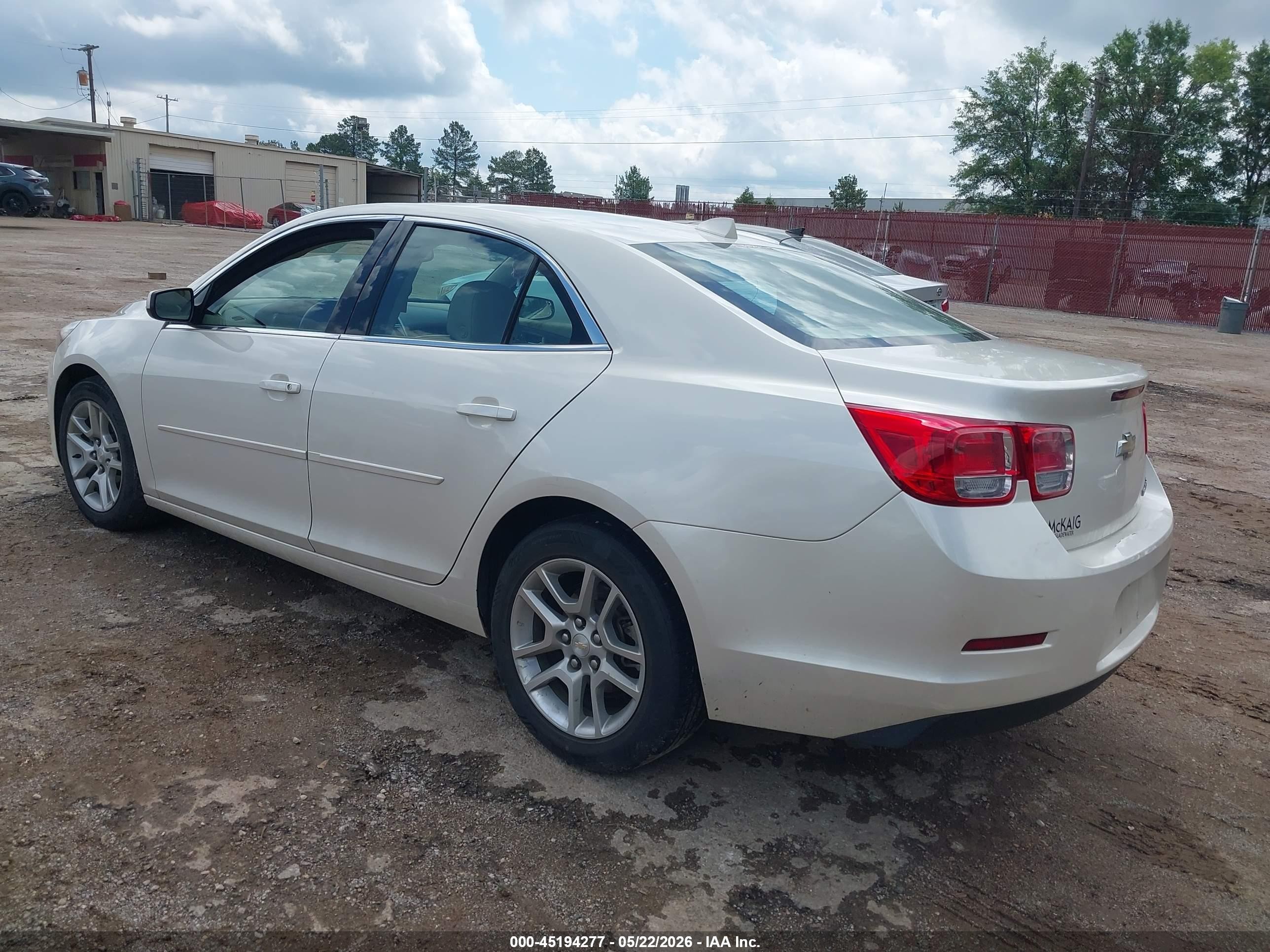 2013 Chevrolet Malibu Eco Premium Audio White vin: 1G11F5SR1DF162064