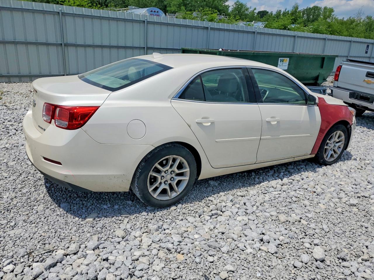 2013 Chevrolet Malibu 2lt Белый vin: 1G11F5SR2DF189385