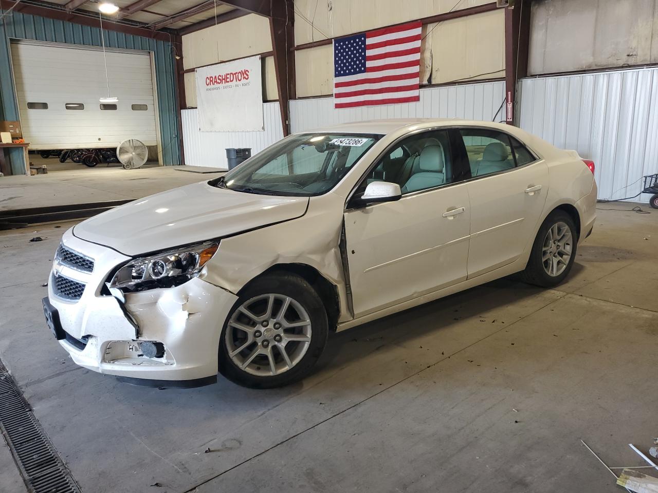 2013 Chevrolet Malibu 2lt Белый vin: 1G11F5SR3DF265275