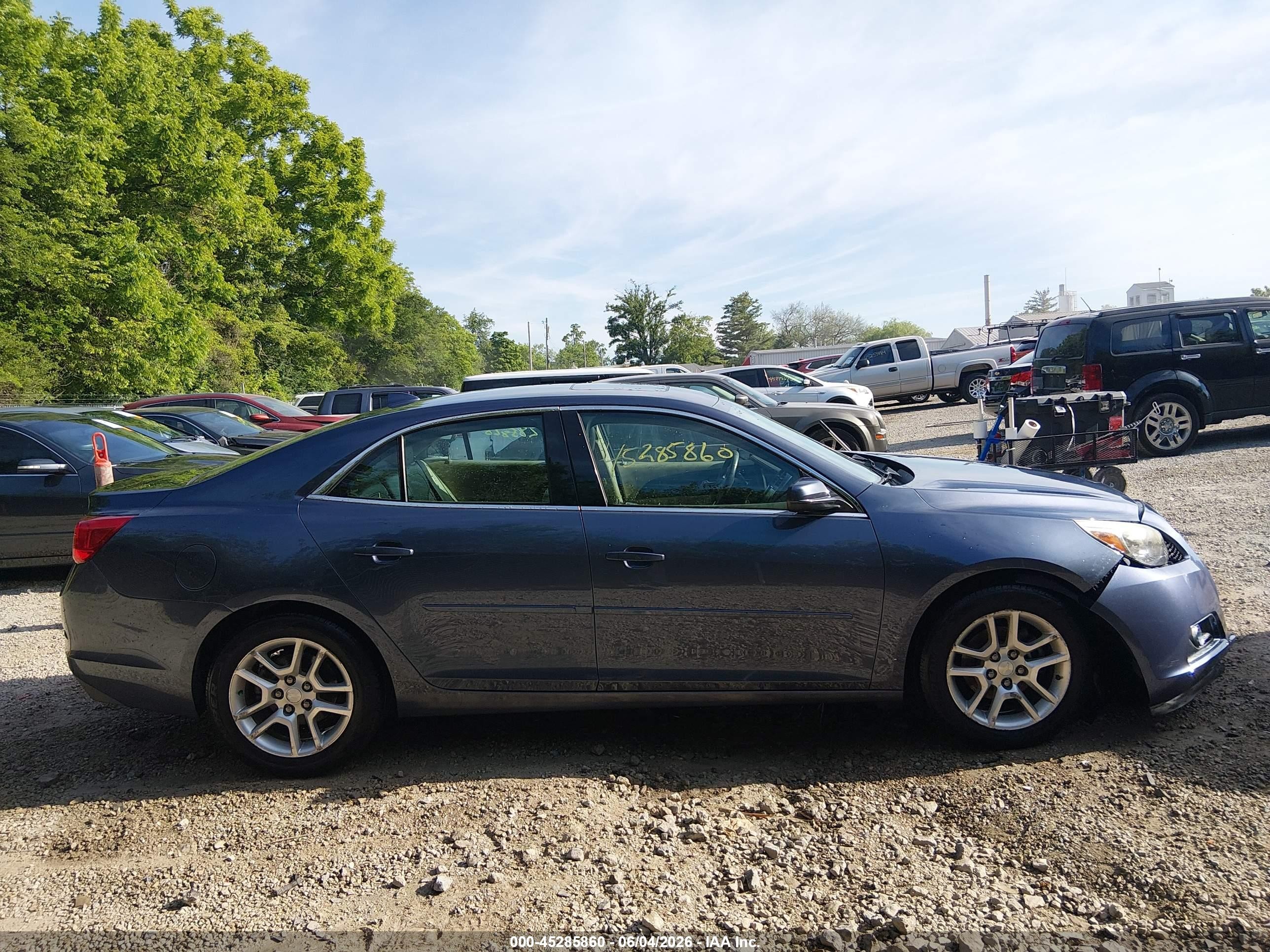 2013 Chevrolet Malibu Eco Premium Audio Blue vin: 1G11F5SR6DF158415