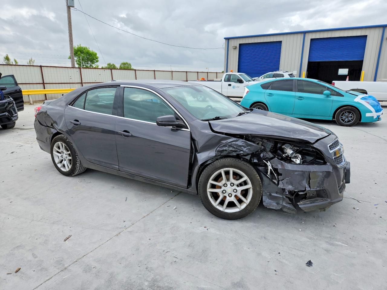 2013 Chevrolet Malibu 2lt Gray vin: 1G11F5SR8DF132401