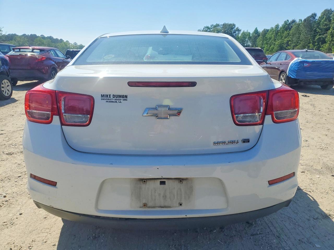 2013 Chevrolet Malibu 2lt White vin: 1G11F5SR8DF170033
