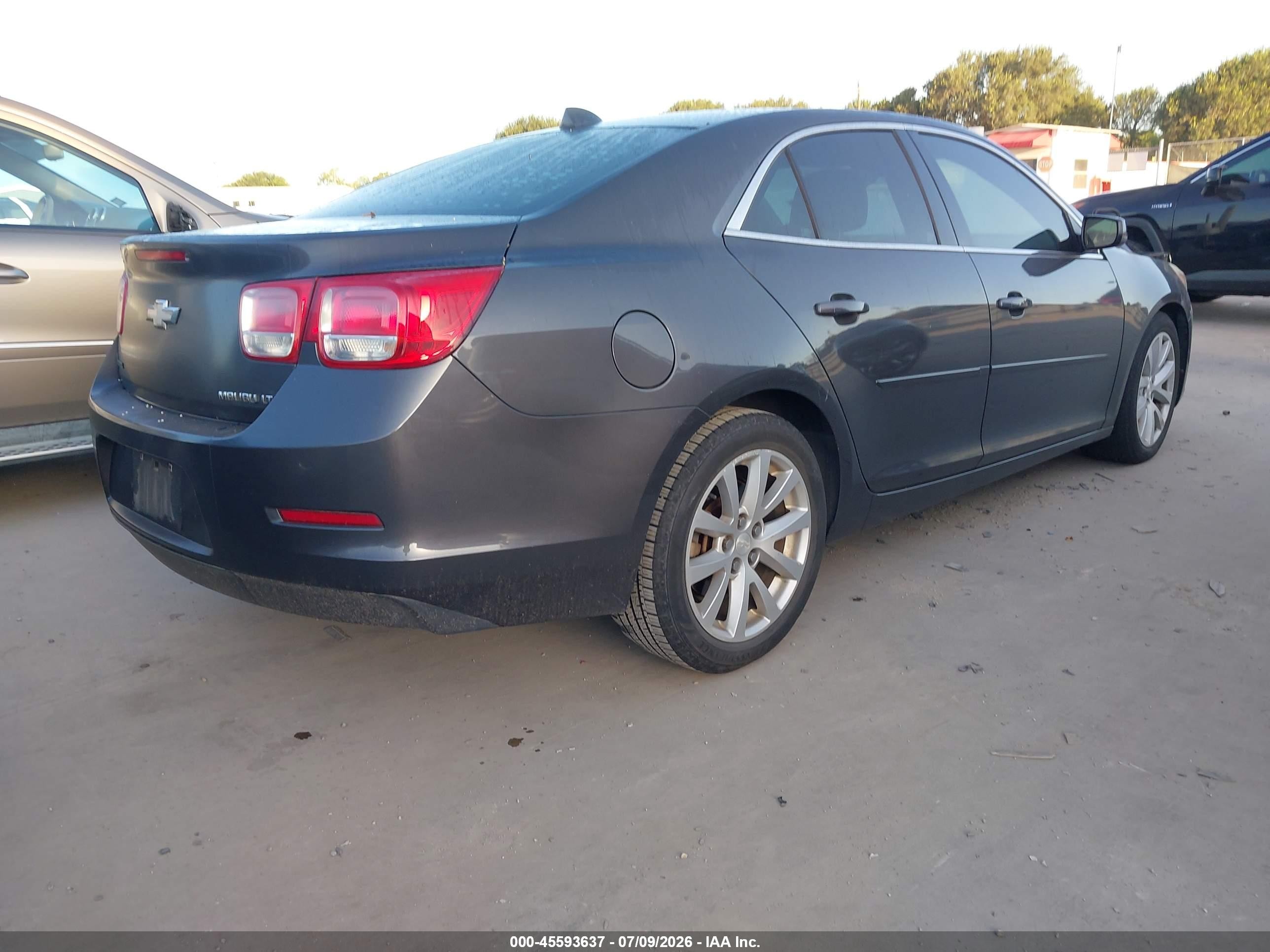 2013 Chevrolet Malibu 3lt Gray vin: 1G11G5SX0DF248512