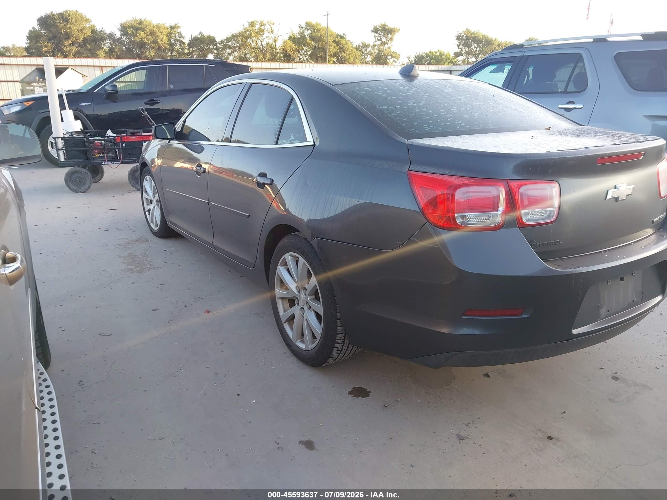 2013 Chevrolet Malibu 3lt Gray vin: 1G11G5SX0DF248512