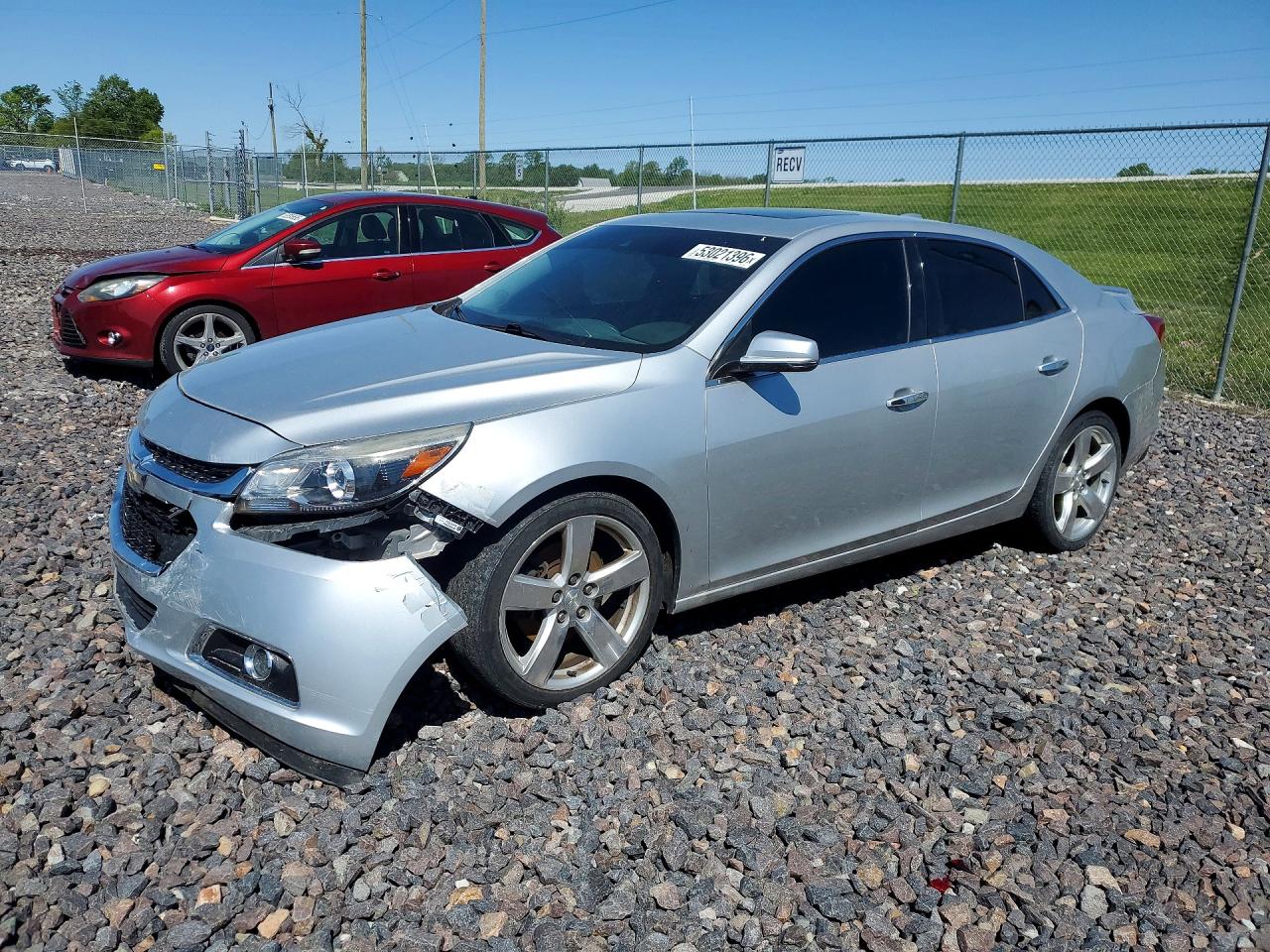 2015 Chevrolet Malibu Ltz Silver vin: 1G11G5SX0FF234502