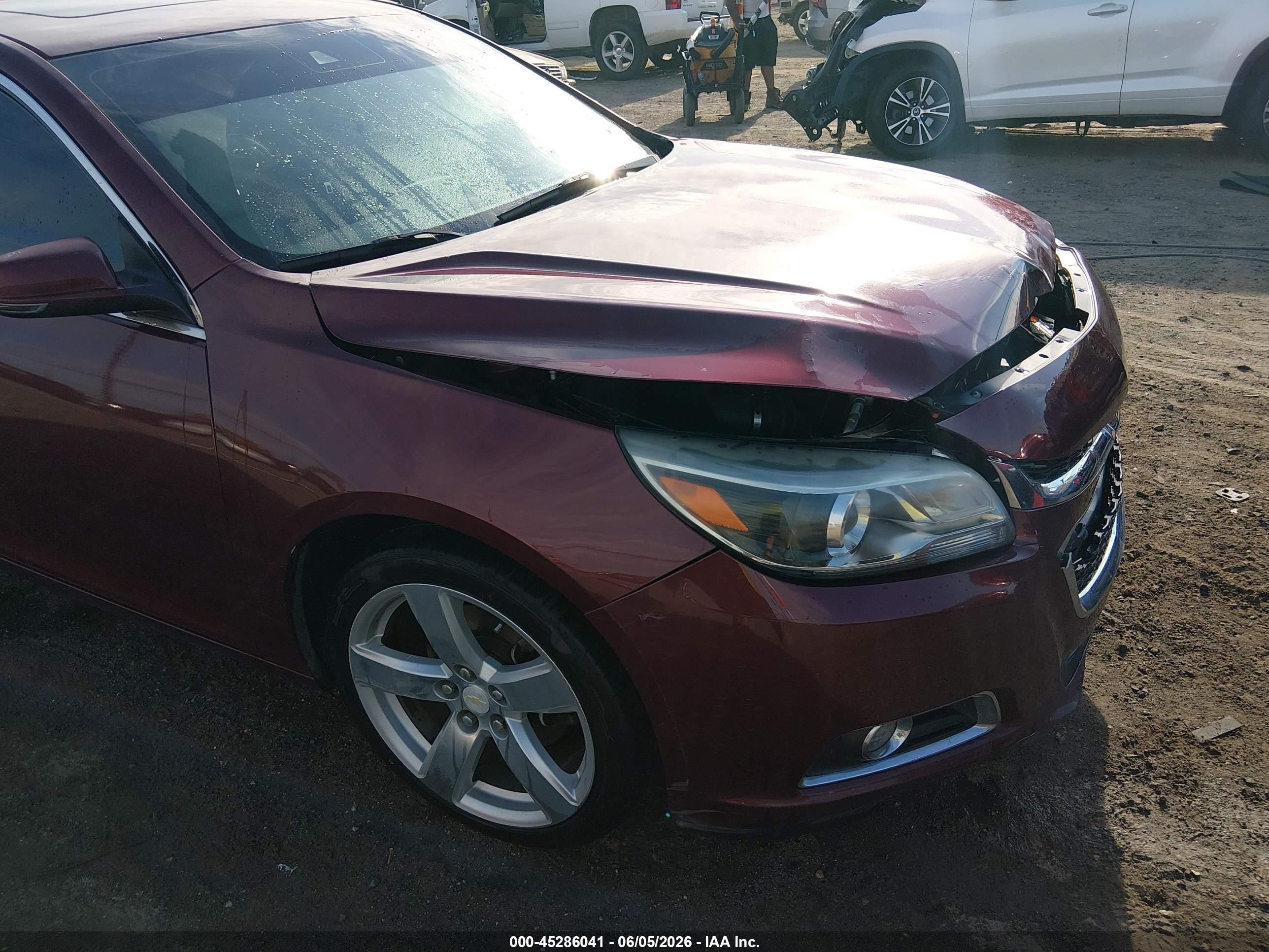 2015 Chevrolet Malibu 2lz Red vin: 1G11G5SX1FF201492