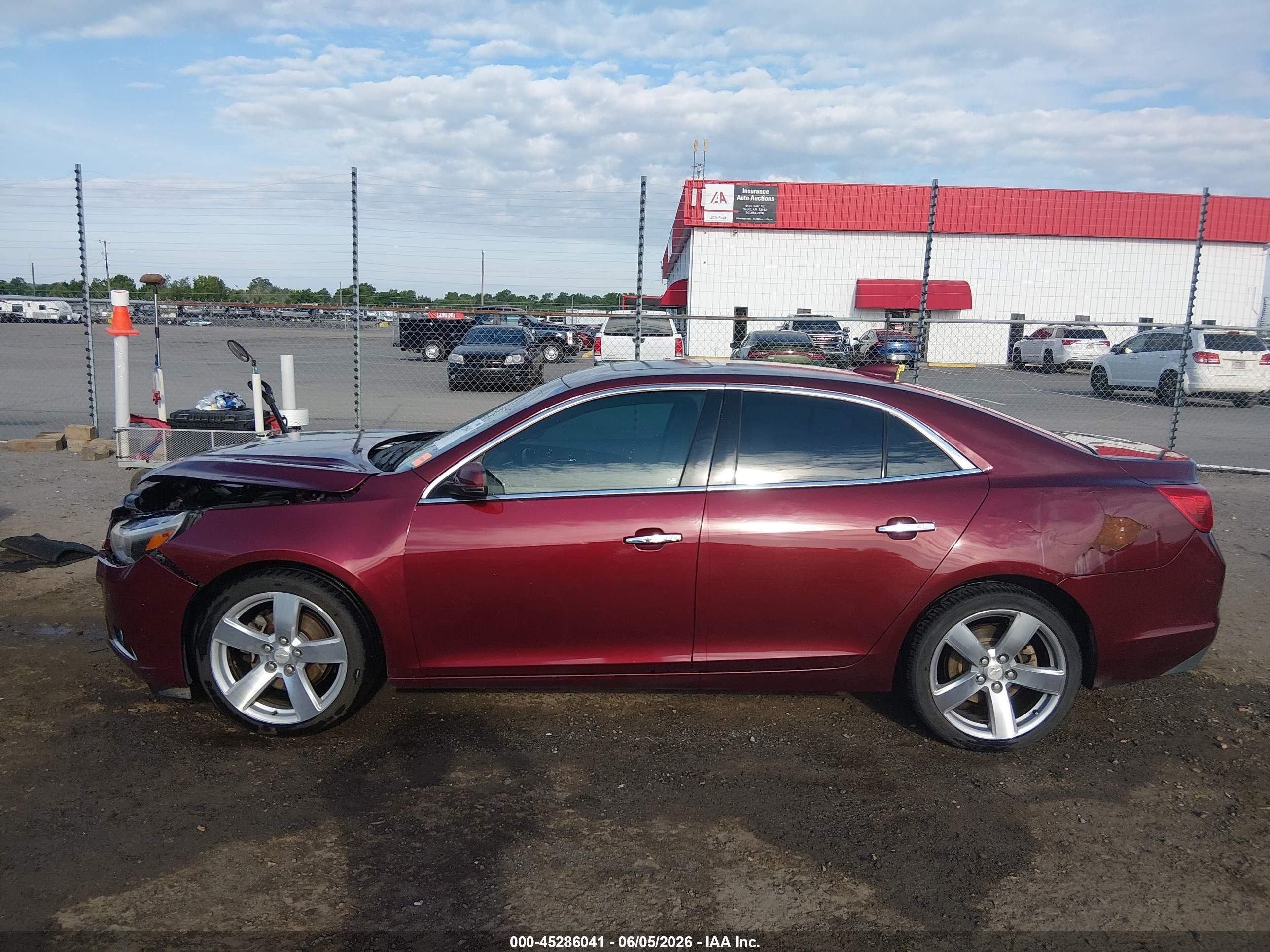 2015 Chevrolet Malibu 2lz Red vin: 1G11G5SX1FF201492