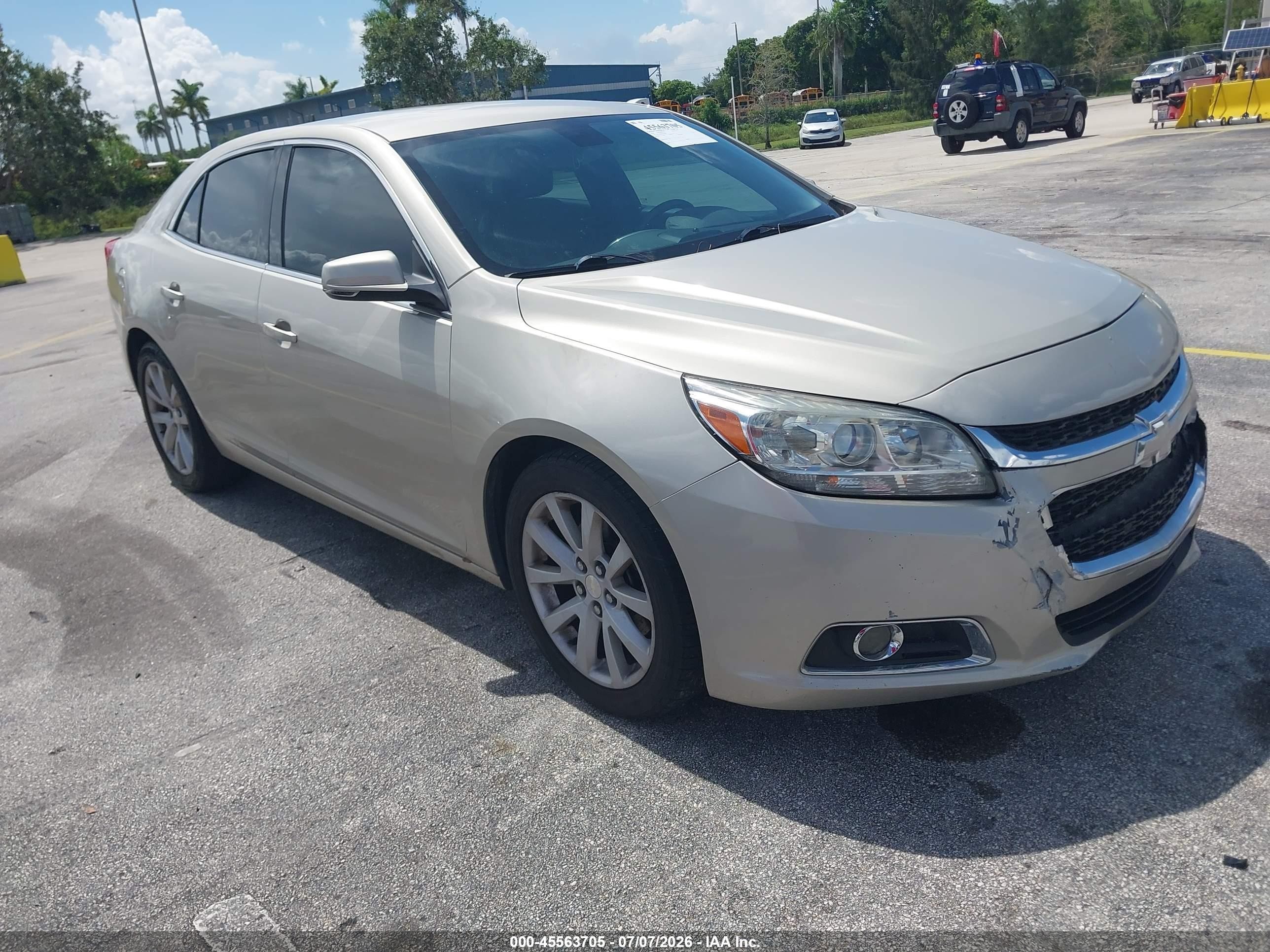 2014 Chevrolet Malibu 3lt Gold vin: 1G11G5SX2EF199668