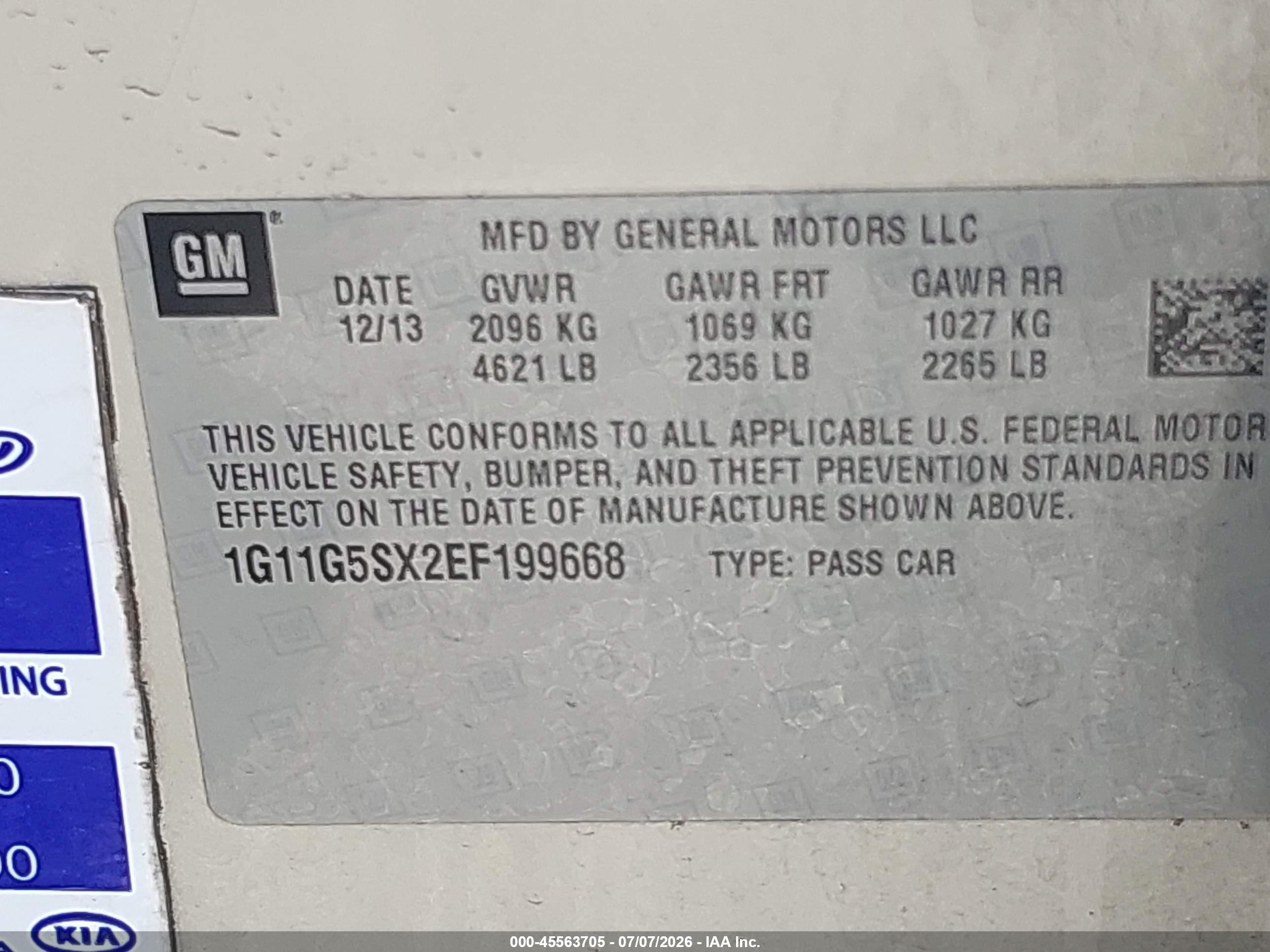 2014 Chevrolet Malibu 3lt Gold vin: 1G11G5SX2EF199668