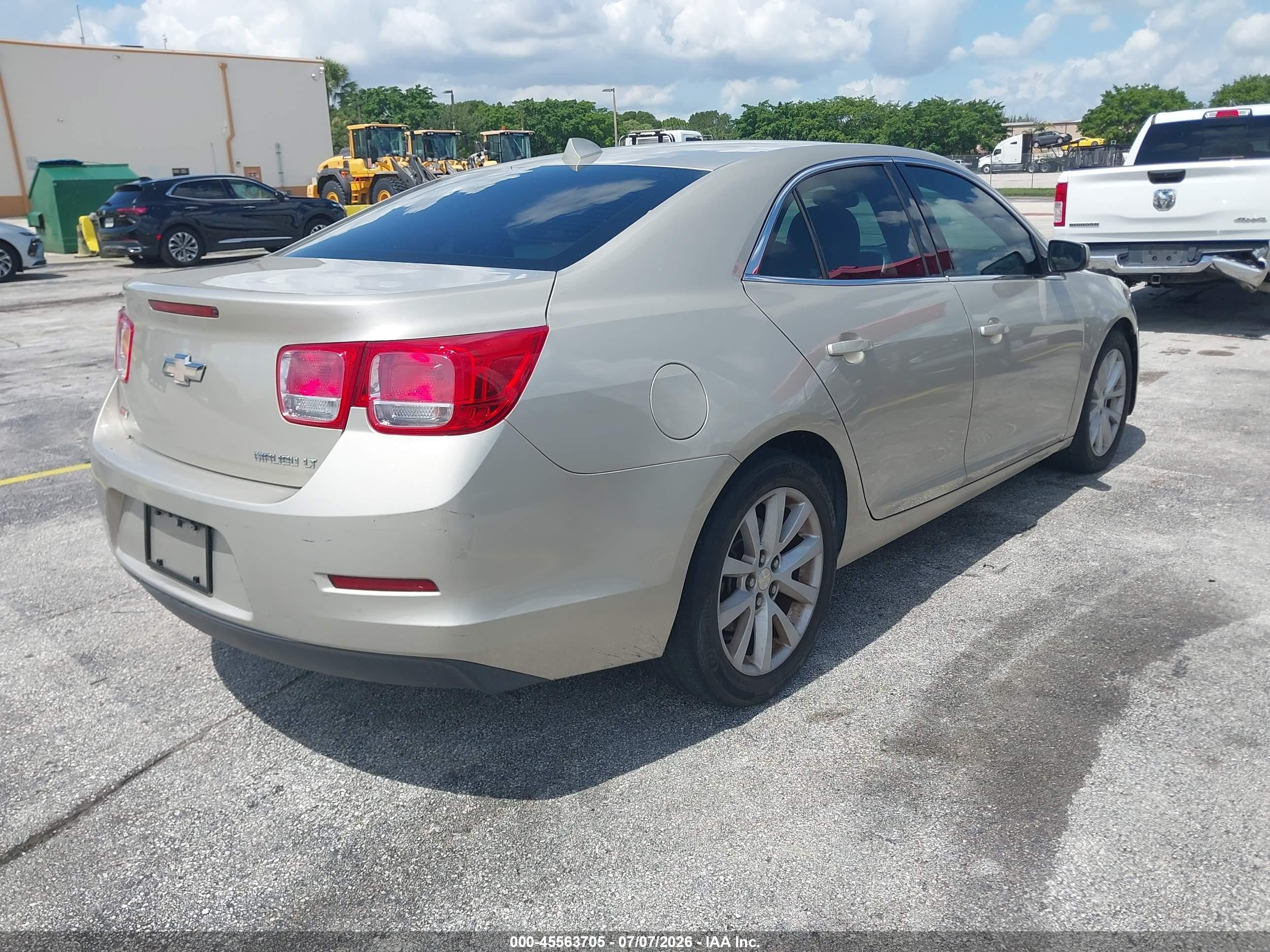 2014 Chevrolet Malibu 3lt Gold vin: 1G11G5SX2EF199668