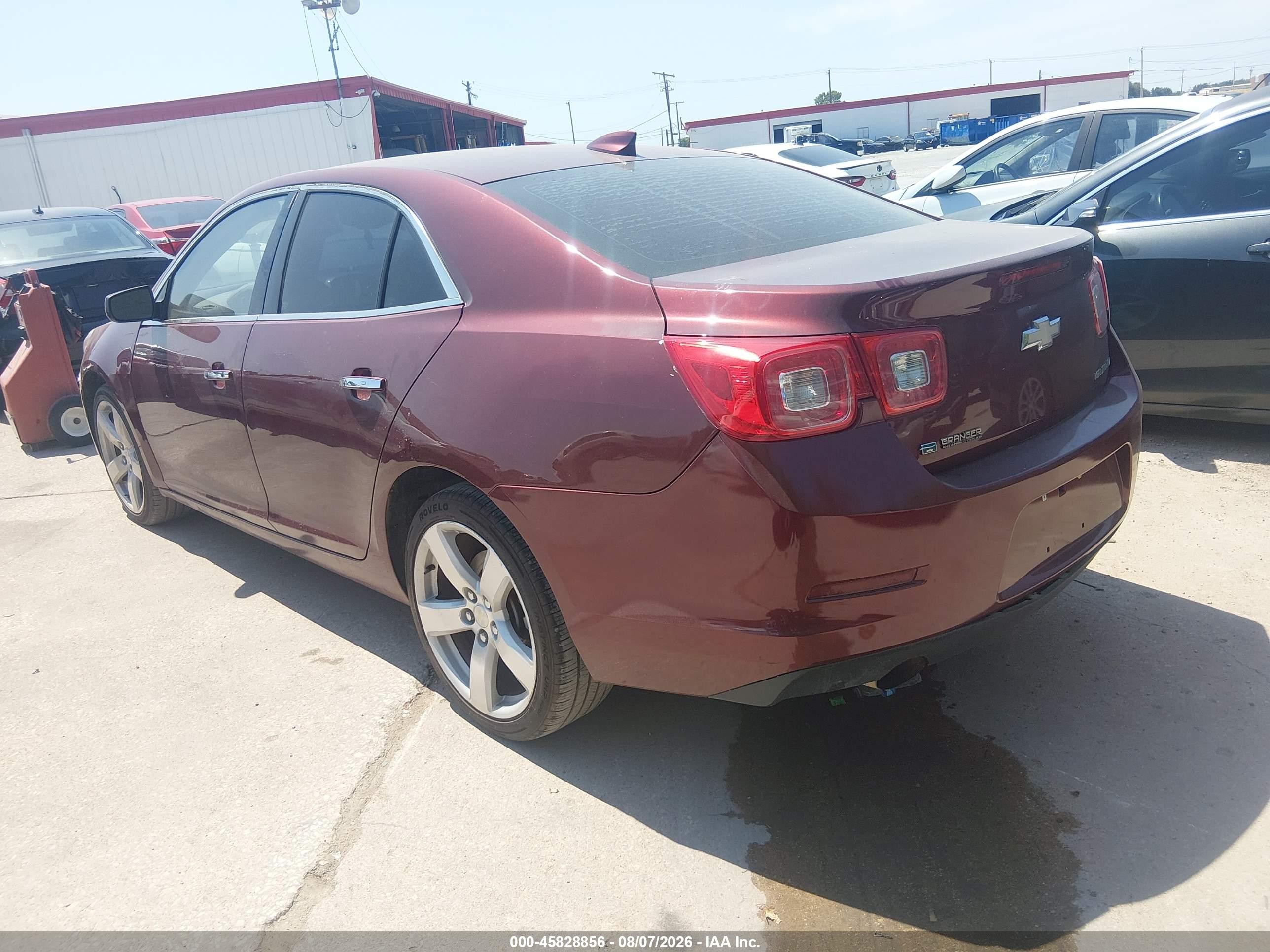 2015 Chevrolet Malibu 2lz Burgundy vin: 1G11G5SX2FF156093