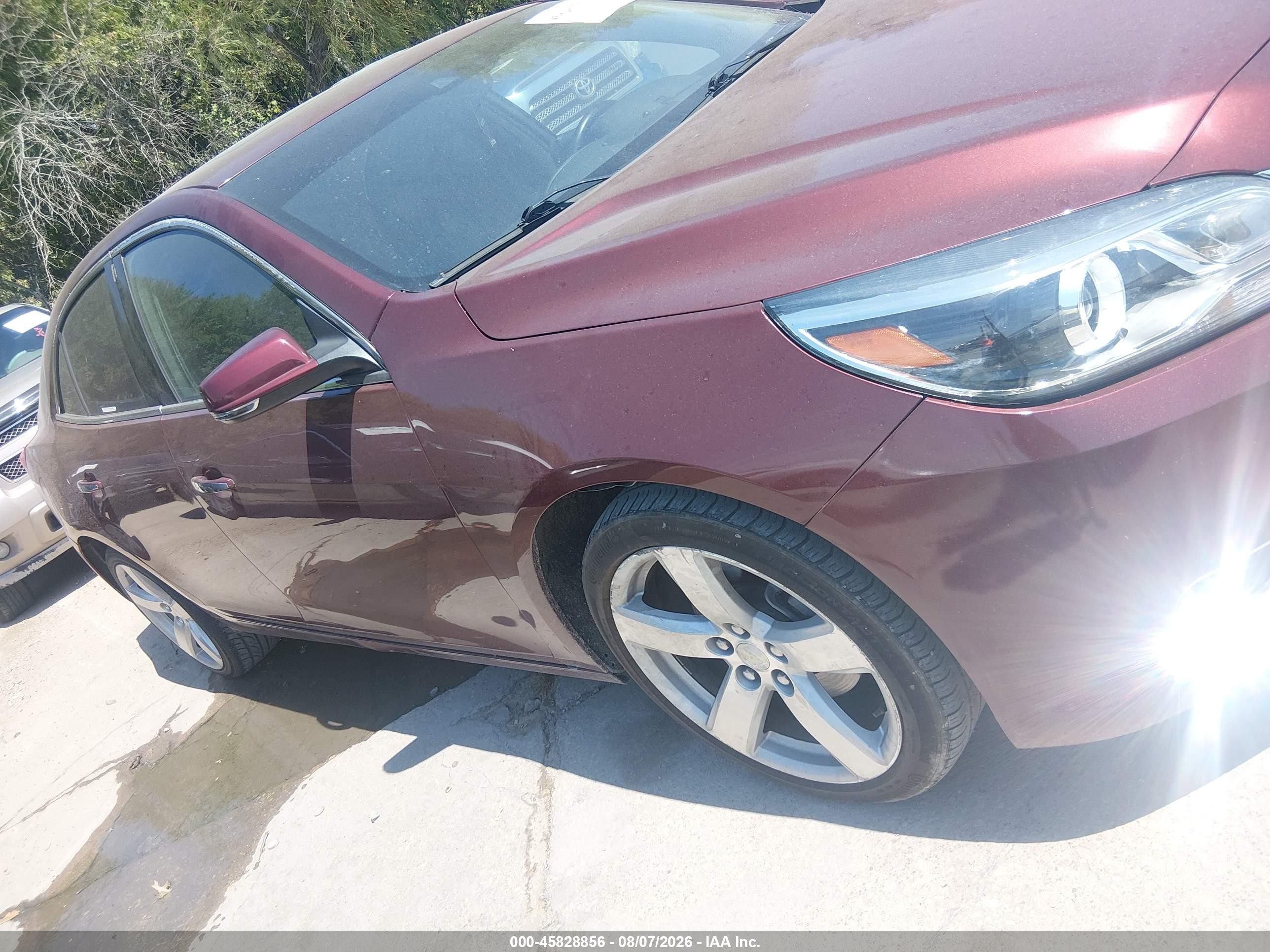 2015 Chevrolet Malibu 2lz Burgundy vin: 1G11G5SX2FF156093