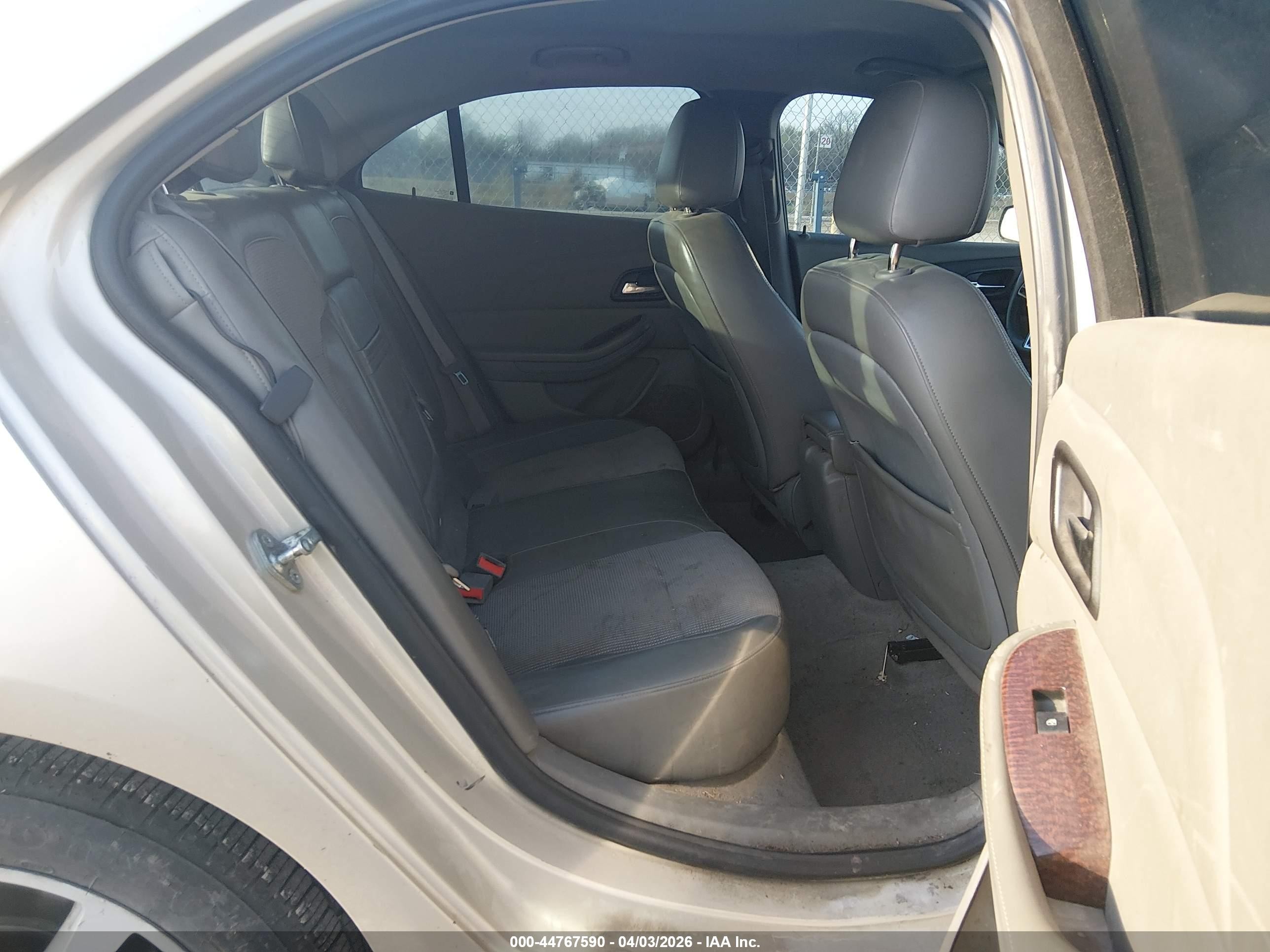 2013 Chevrolet Malibu 3lt Gray vin: 1G11G5SX3DF184983