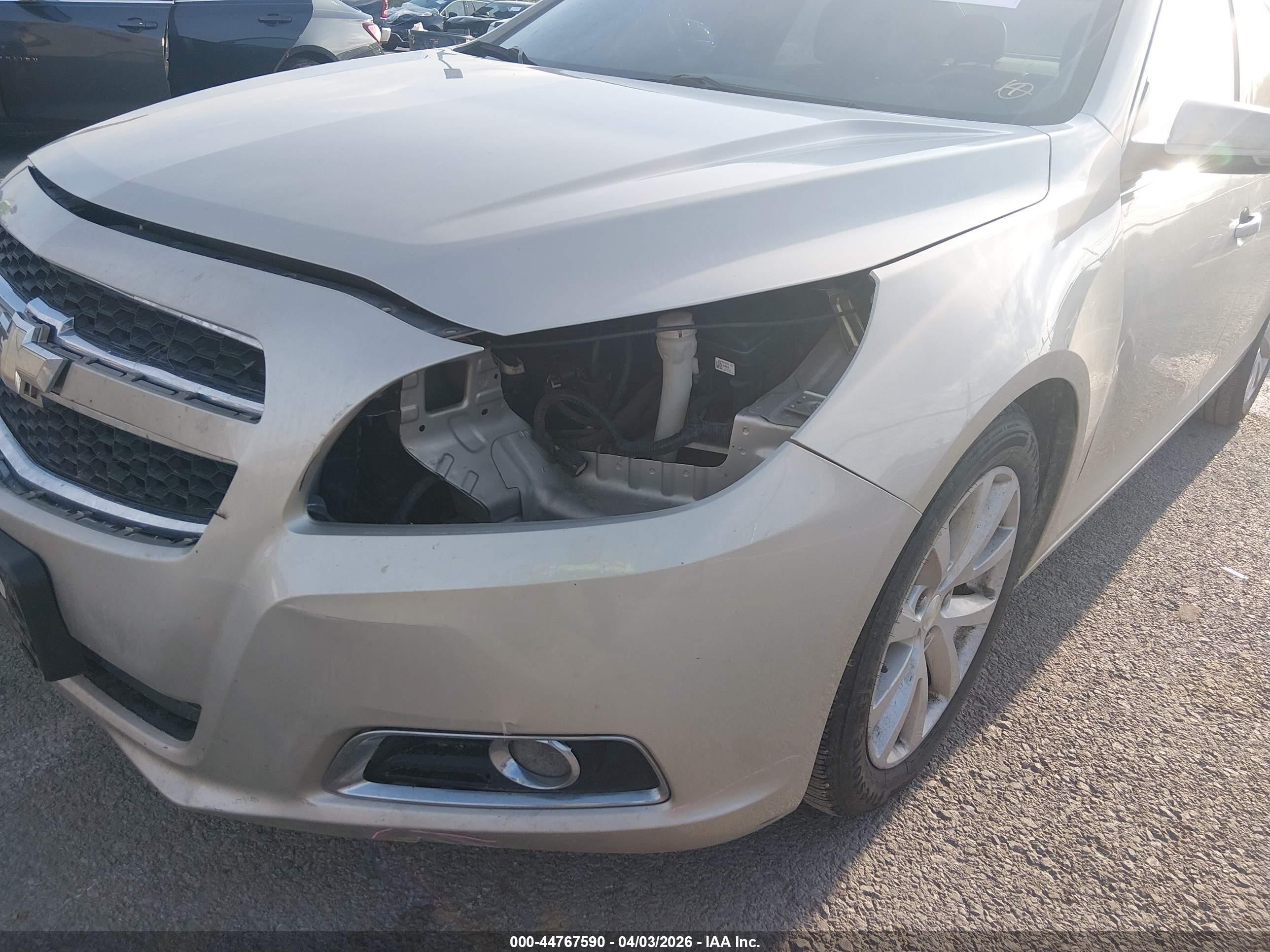 2013 Chevrolet Malibu 3lt Gray vin: 1G11G5SX3DF184983