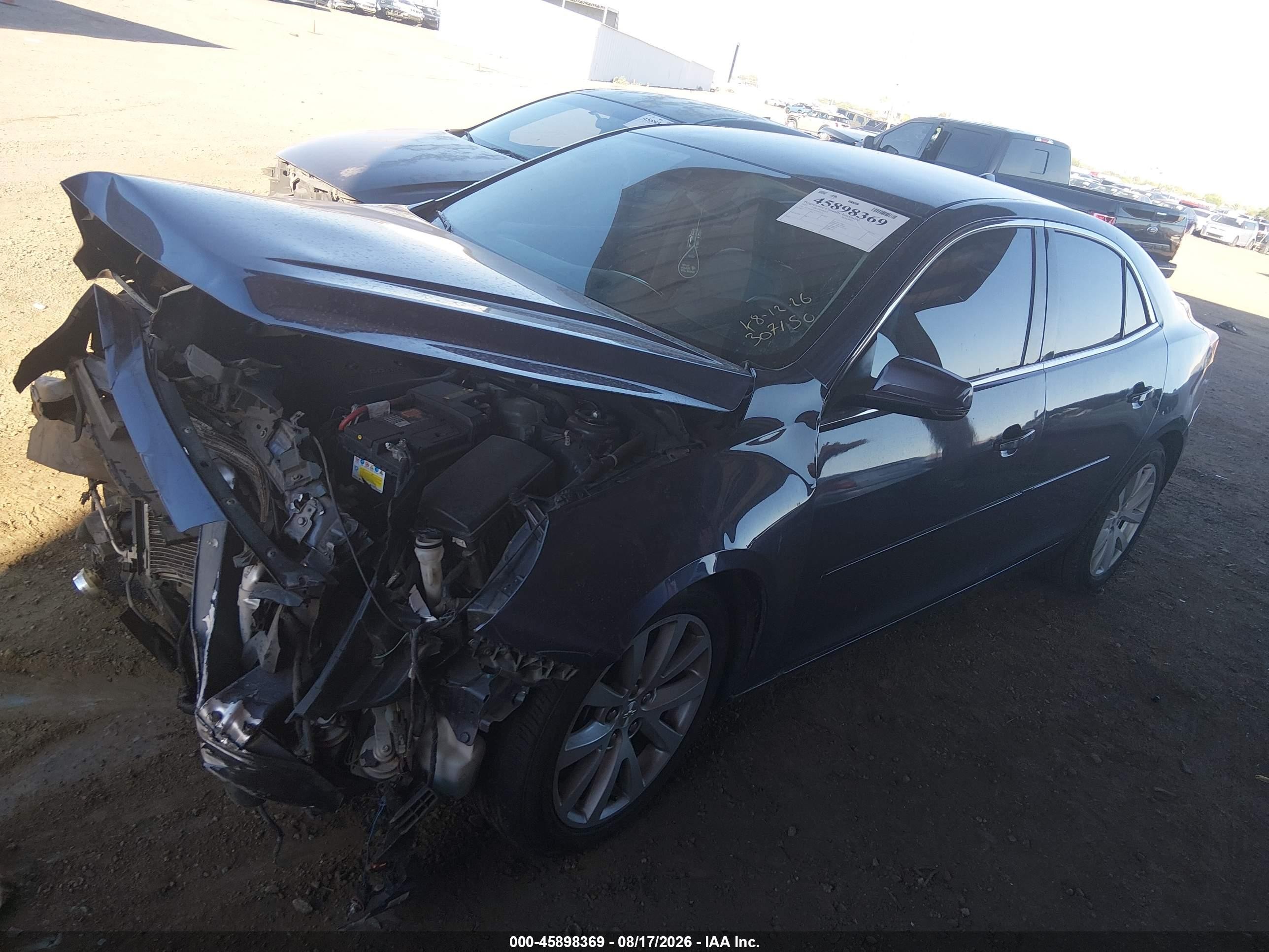 2013 Chevrolet Malibu 3lt Gray vin: 1G11G5SX3DF307150