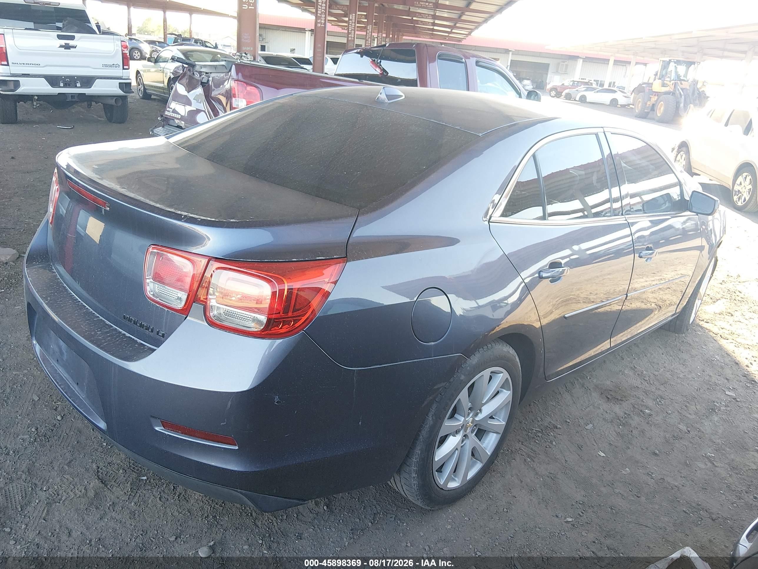 2013 Chevrolet Malibu 3lt Gray vin: 1G11G5SX3DF307150