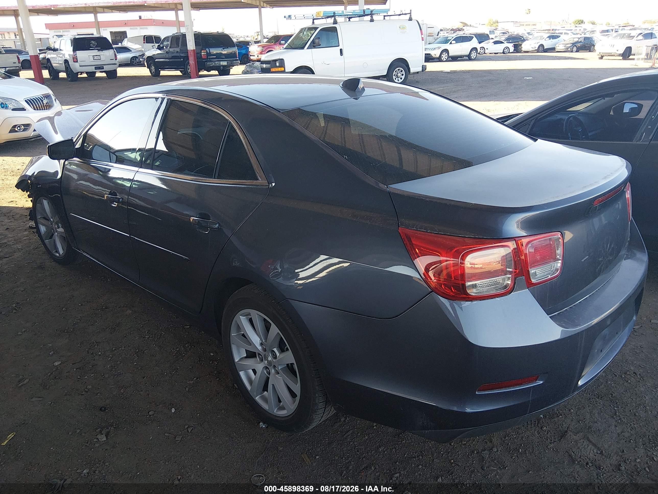 2013 Chevrolet Malibu 3lt Gray vin: 1G11G5SX3DF307150
