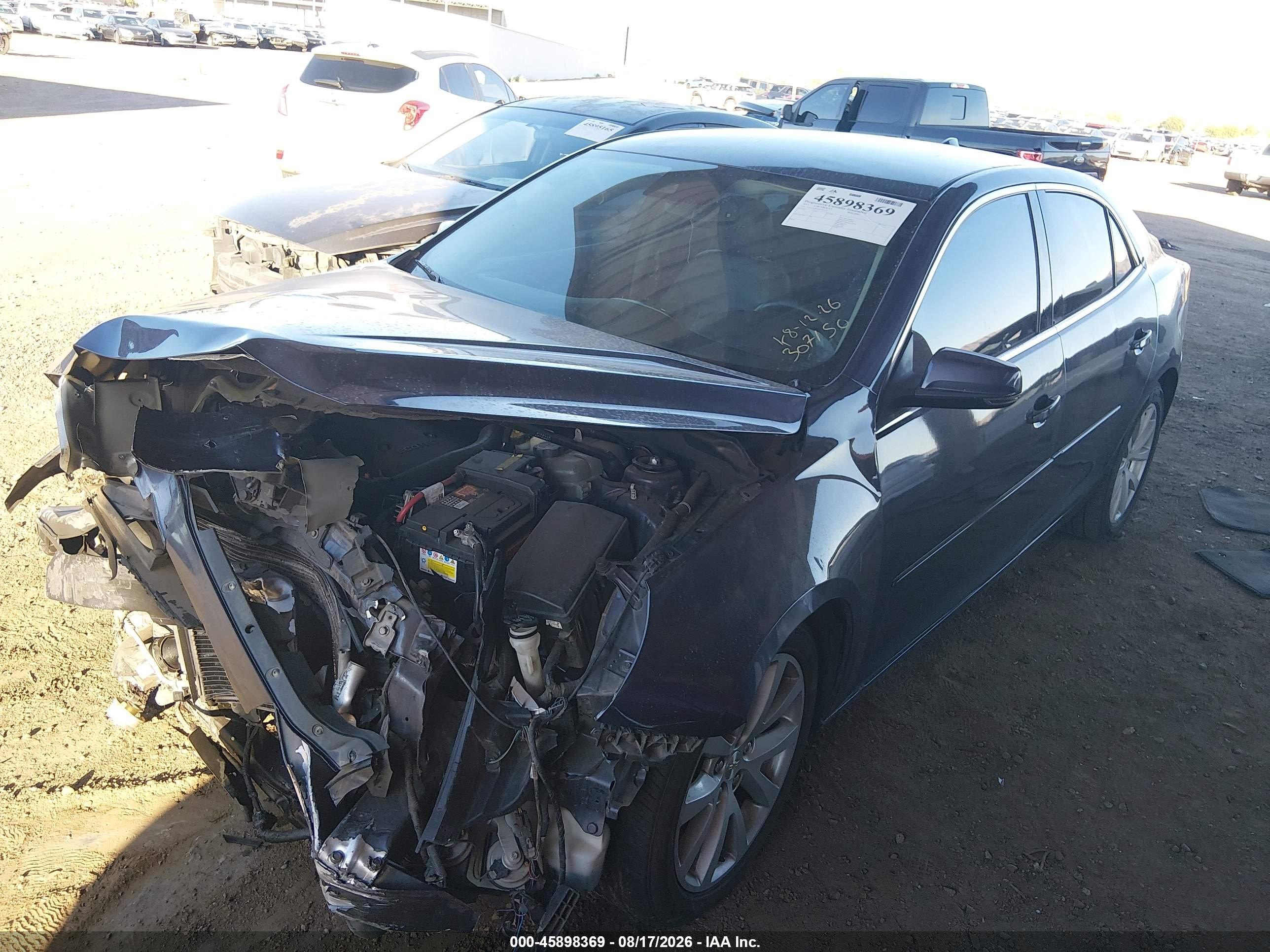2013 Chevrolet Malibu 3lt Gray vin: 1G11G5SX3DF307150