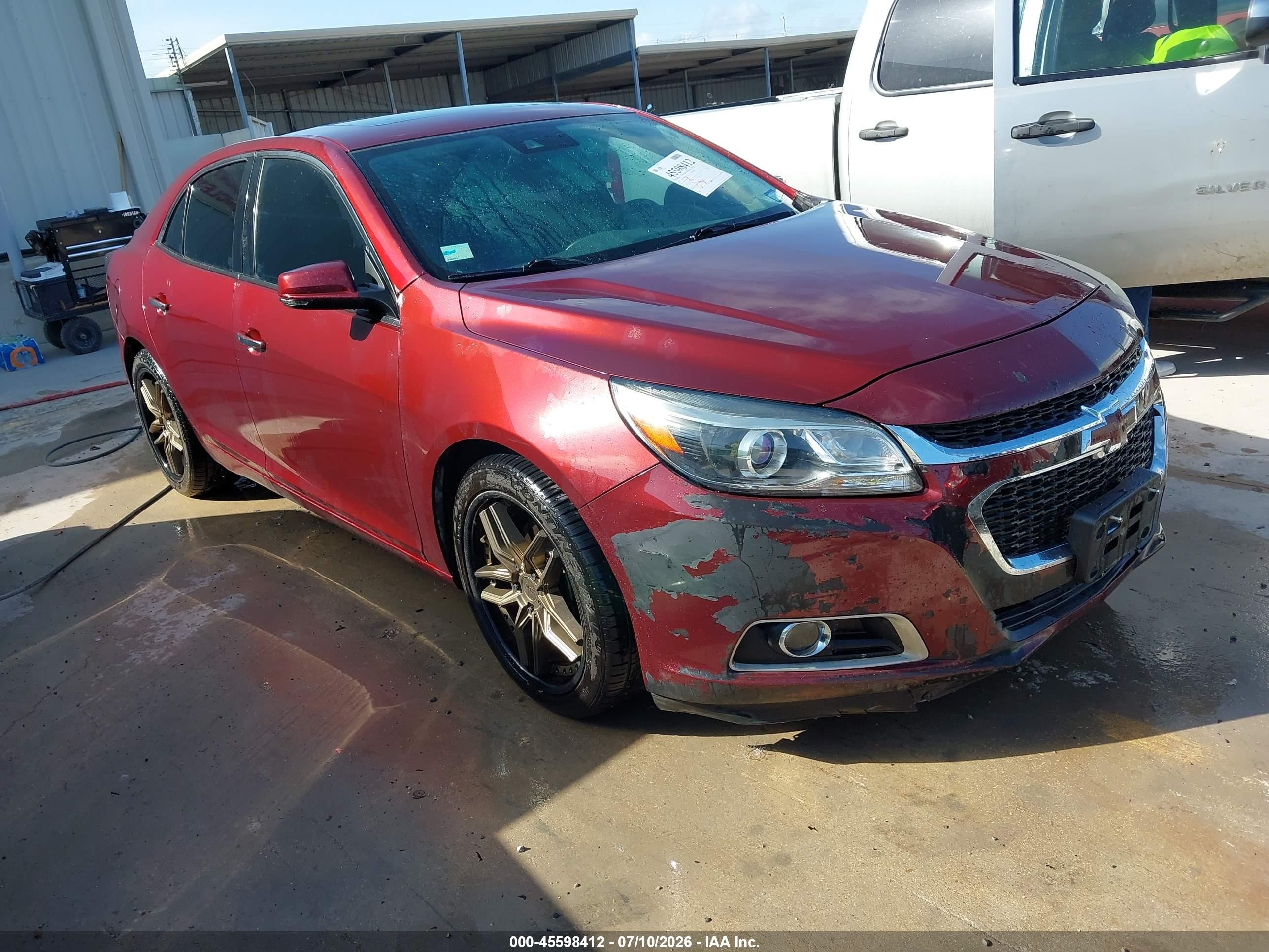 2015 Chevrolet Malibu 2lz Maroon vin: 1G11G5SX3FF315042