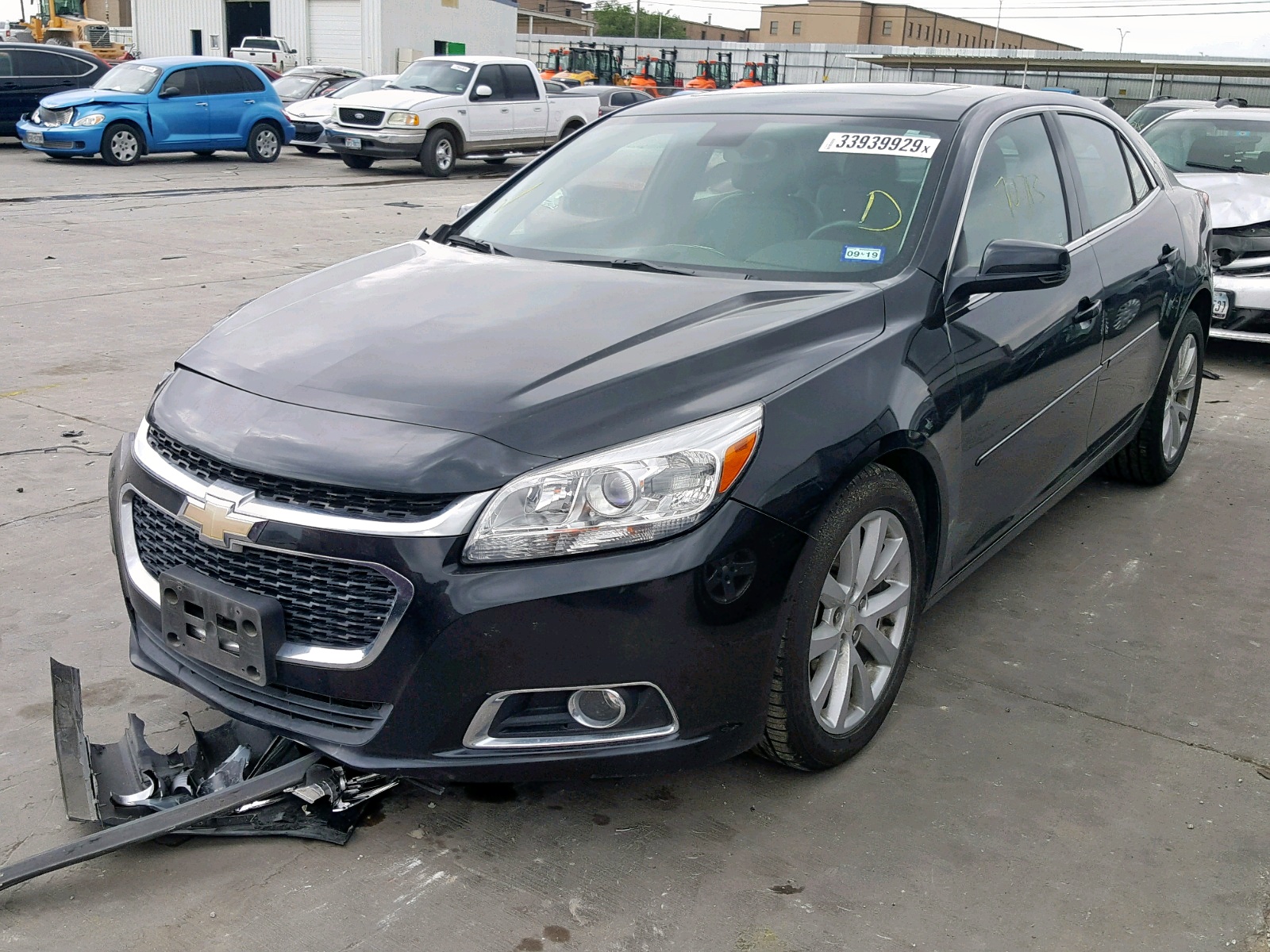 2014 Chevrolet Malibu 3lt Charcoal vin: 1G11G5SX4EF229835