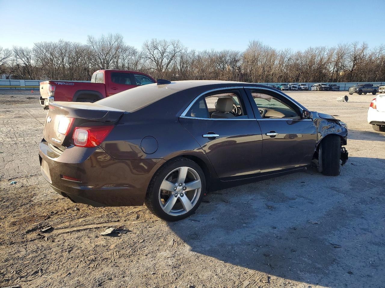 2015 Chevrolet Malibu Ltz Brown vin: 1G11G5SX4FF209098