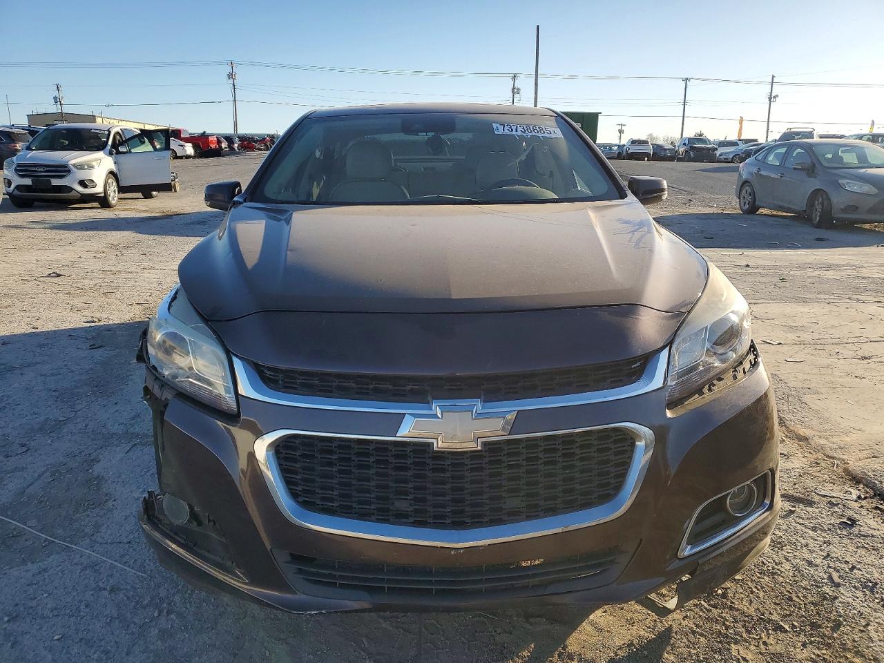 2015 Chevrolet Malibu Ltz Brown vin: 1G11G5SX4FF209098