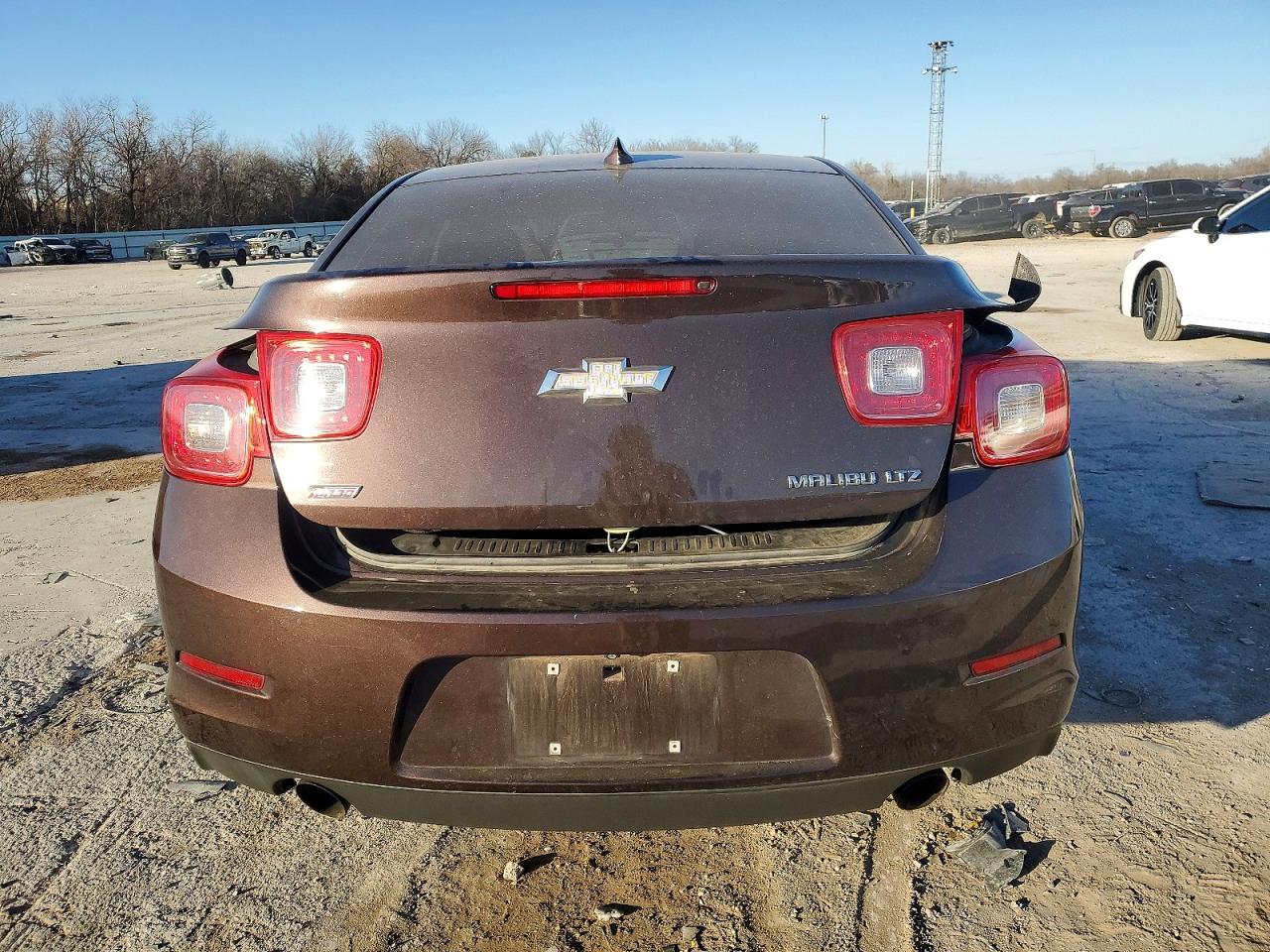 2015 Chevrolet Malibu Ltz Brown vin: 1G11G5SX4FF209098