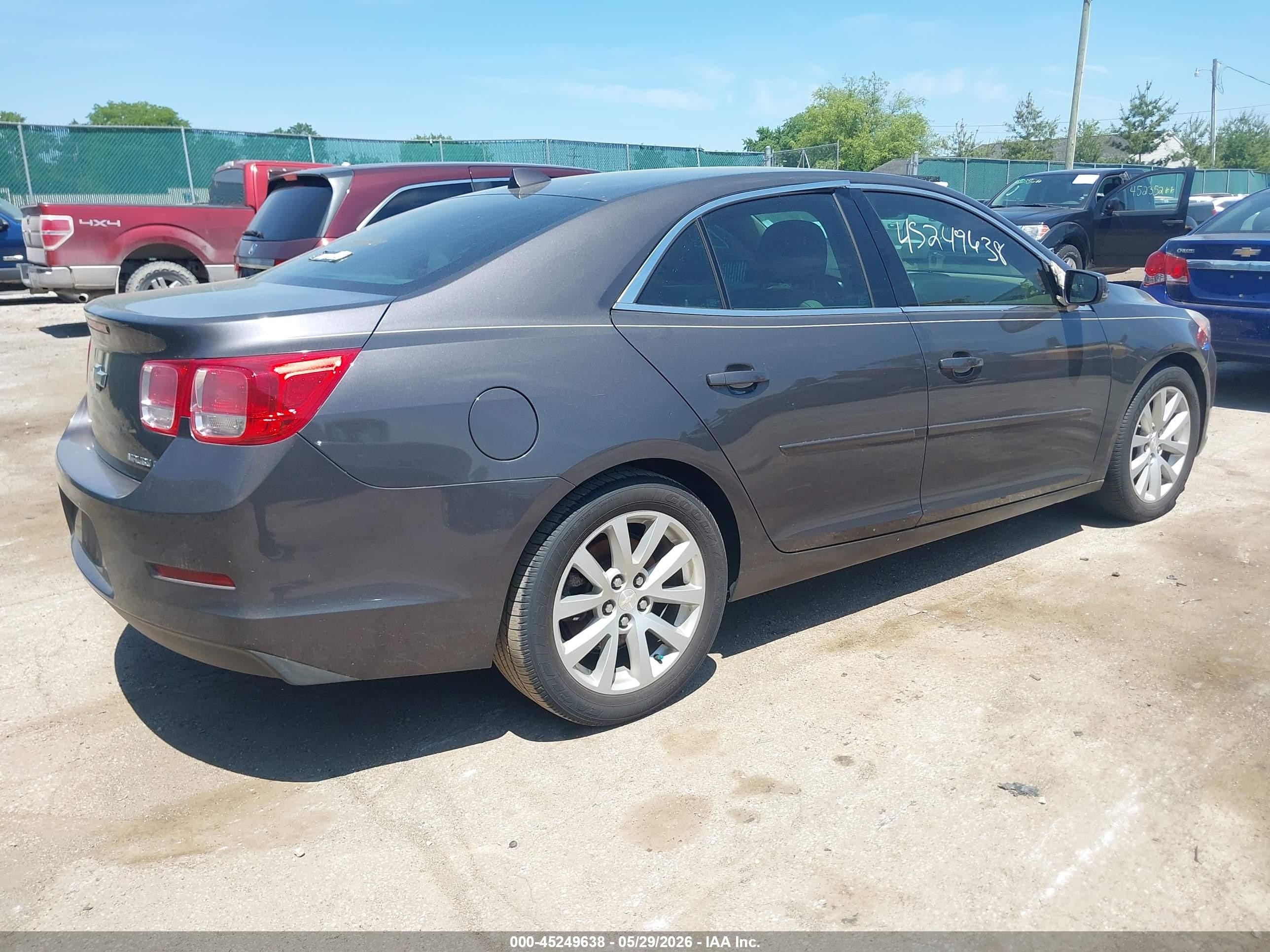 2013 Chevrolet Malibu 3lt Brown vin: 1G11G5SX5DF290383