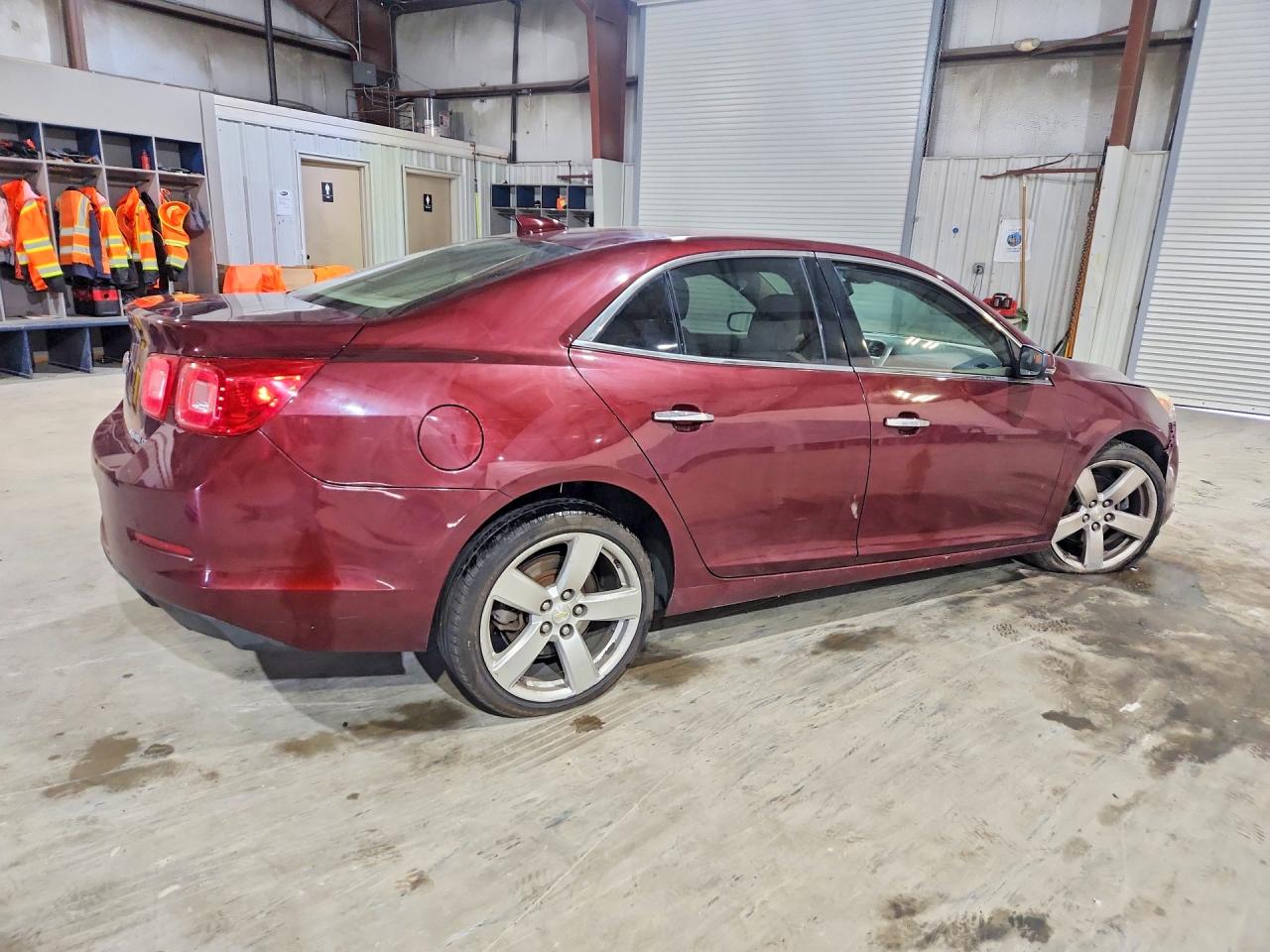 2015 Chevrolet Malibu Ltz Burgundy vin: 1G11G5SX5FF138090