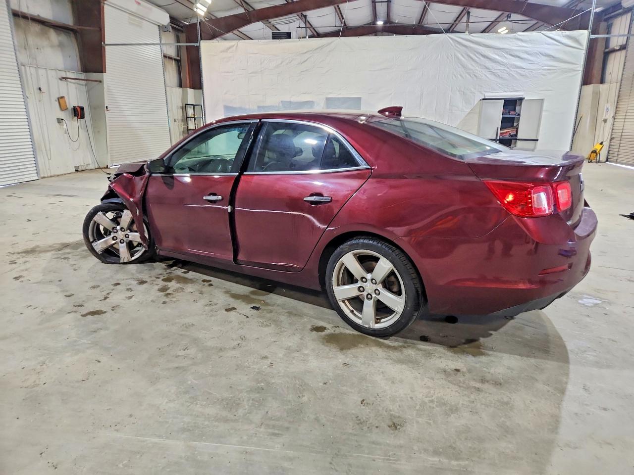 2015 Chevrolet Malibu Ltz Burgundy vin: 1G11G5SX5FF138090