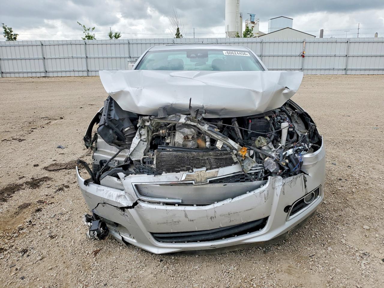 2013 Chevrolet Malibu 3lt Silver vin: 1G11G5SX6DF175047