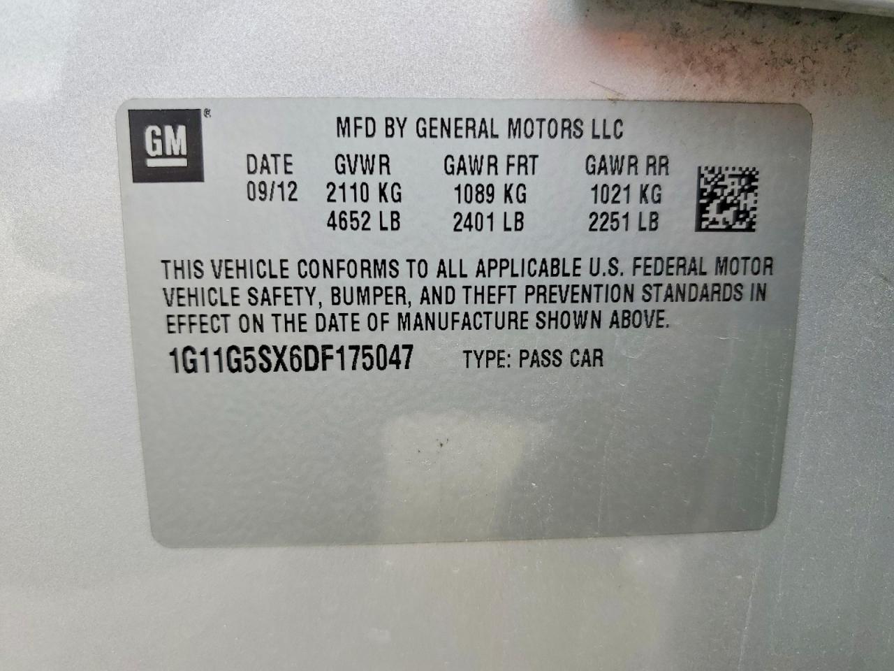 2013 Chevrolet Malibu 3lt Silver vin: 1G11G5SX6DF175047